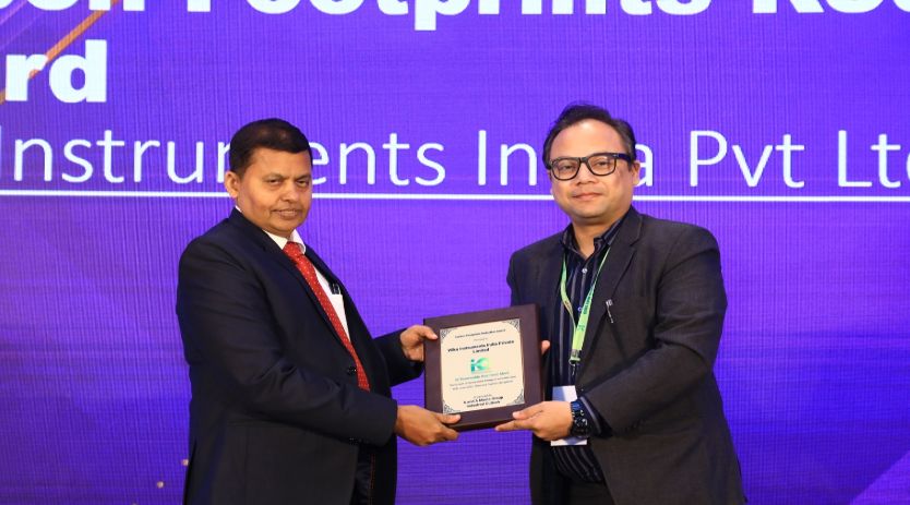 WIKA India honored with IE award for remarkable carbon footprint reduction