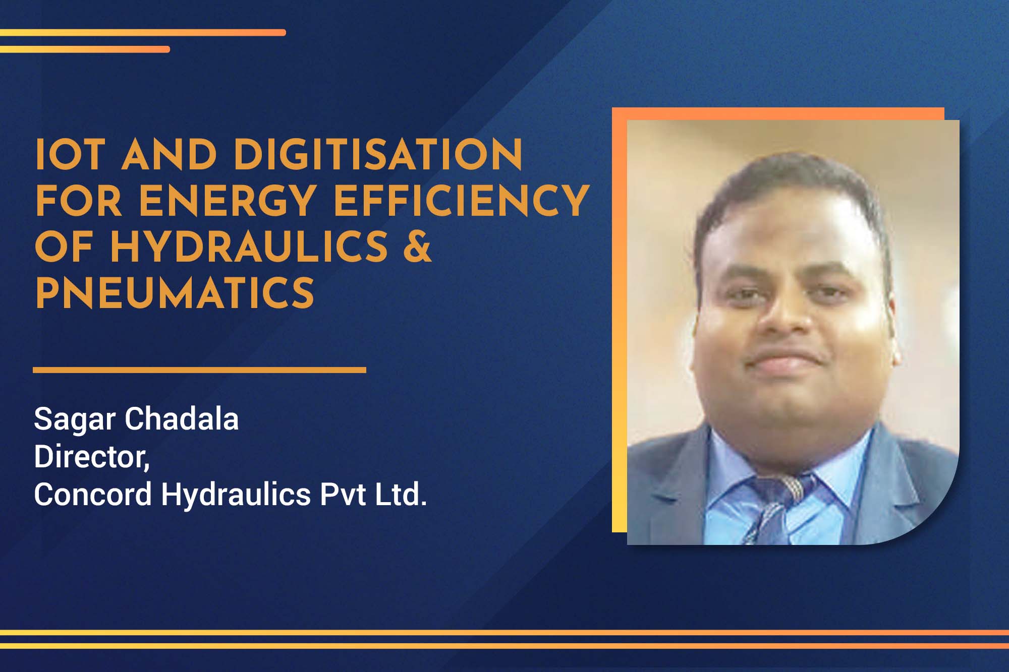 IoT and digitisation for energy efficiency of hydraulics & pneumatics