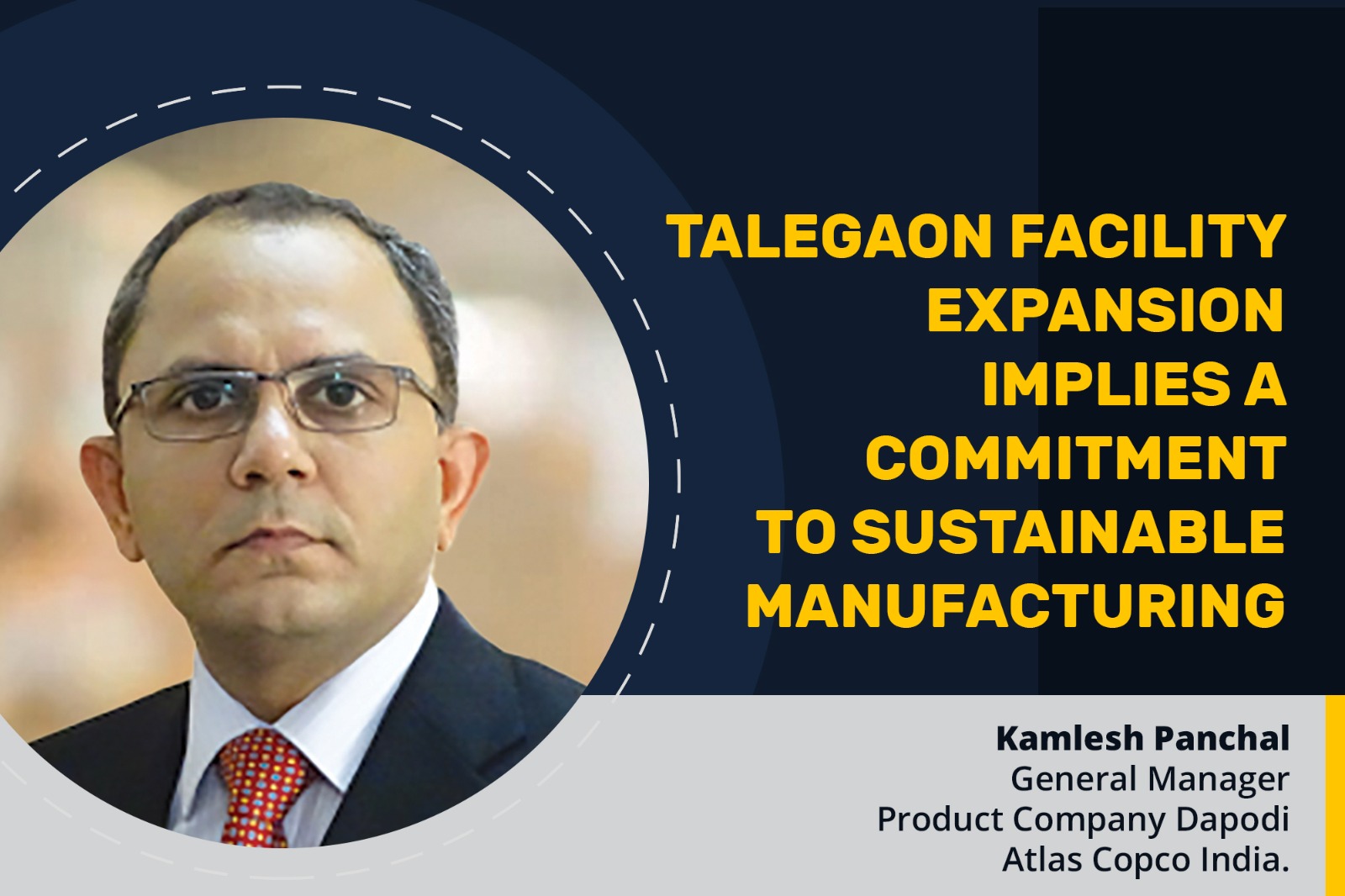 Talegaon facility expansion implies a commitment to sustainable manufacturing