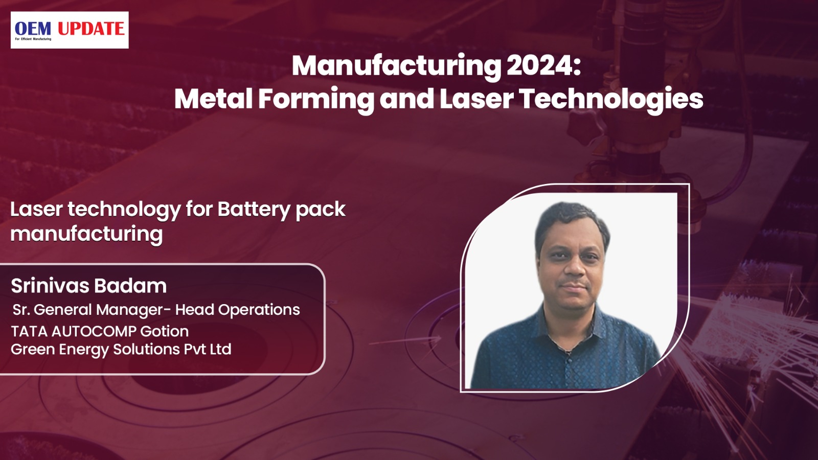 Laser technology for Battery pack manufacturing | OEM Update Magazine