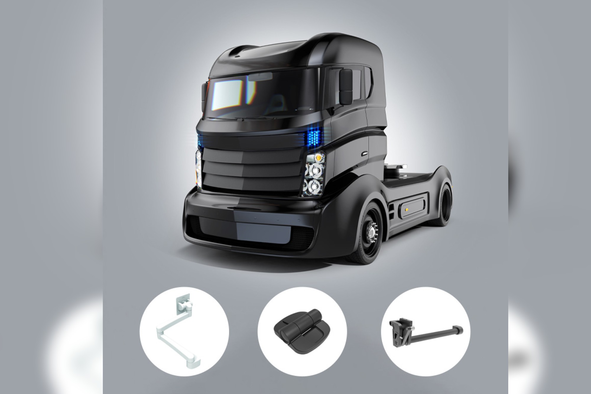 New hardware concepts for autonomous trucks of the future 