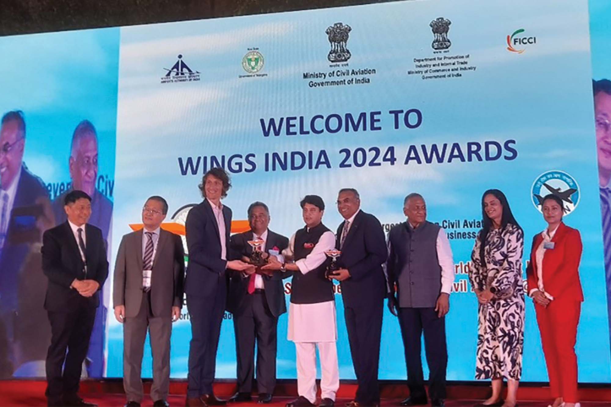 Aequs gets best Ecosystem Accelerator Award at Wings India 2024