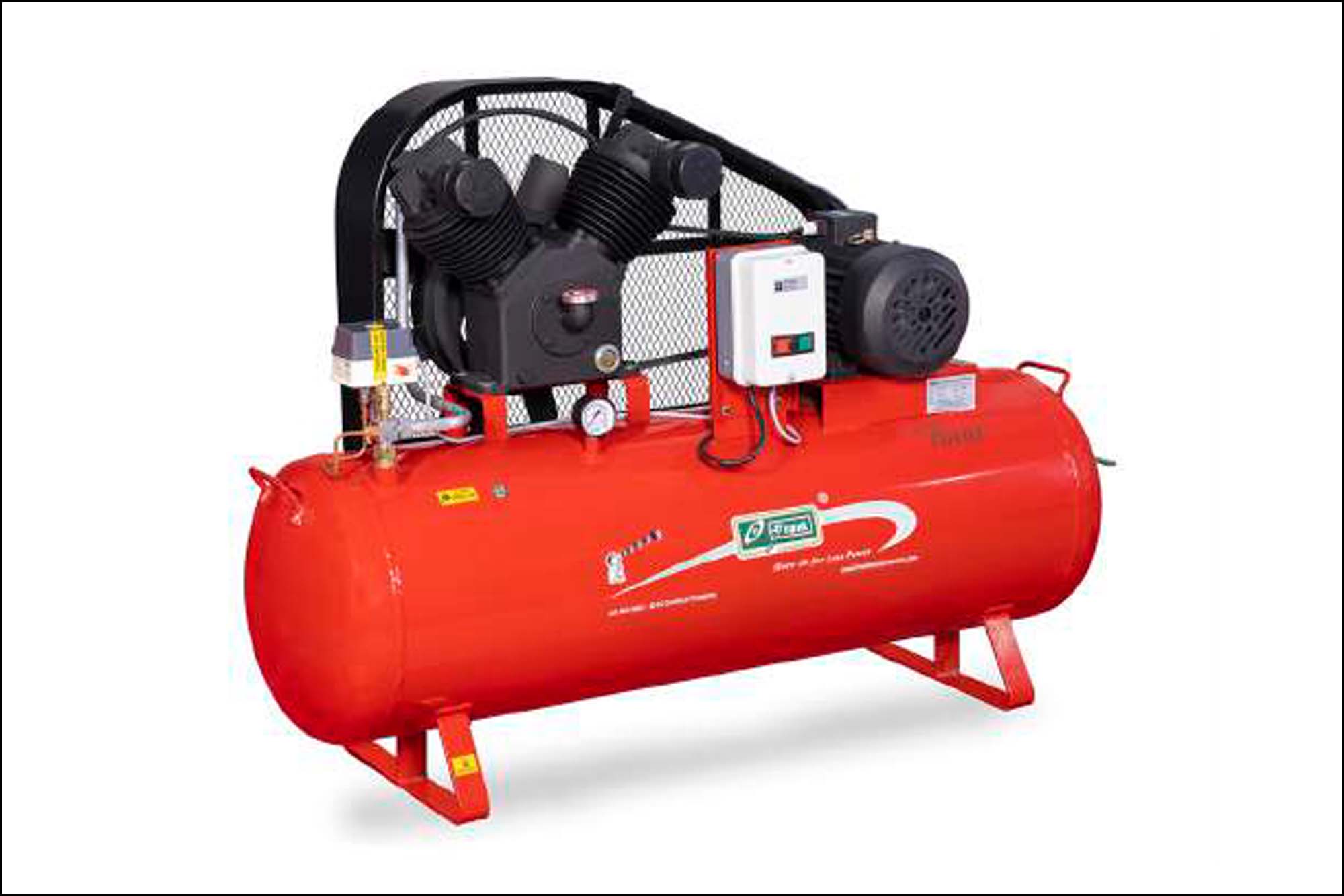 Heavy-duty reciprocating air compressor for optimal performance and durability
