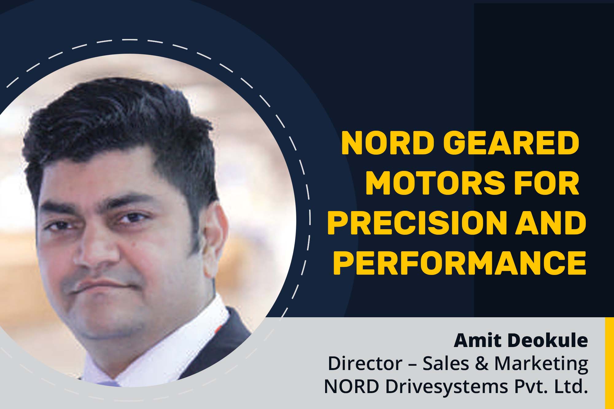 NORD geared motors for precision and performance