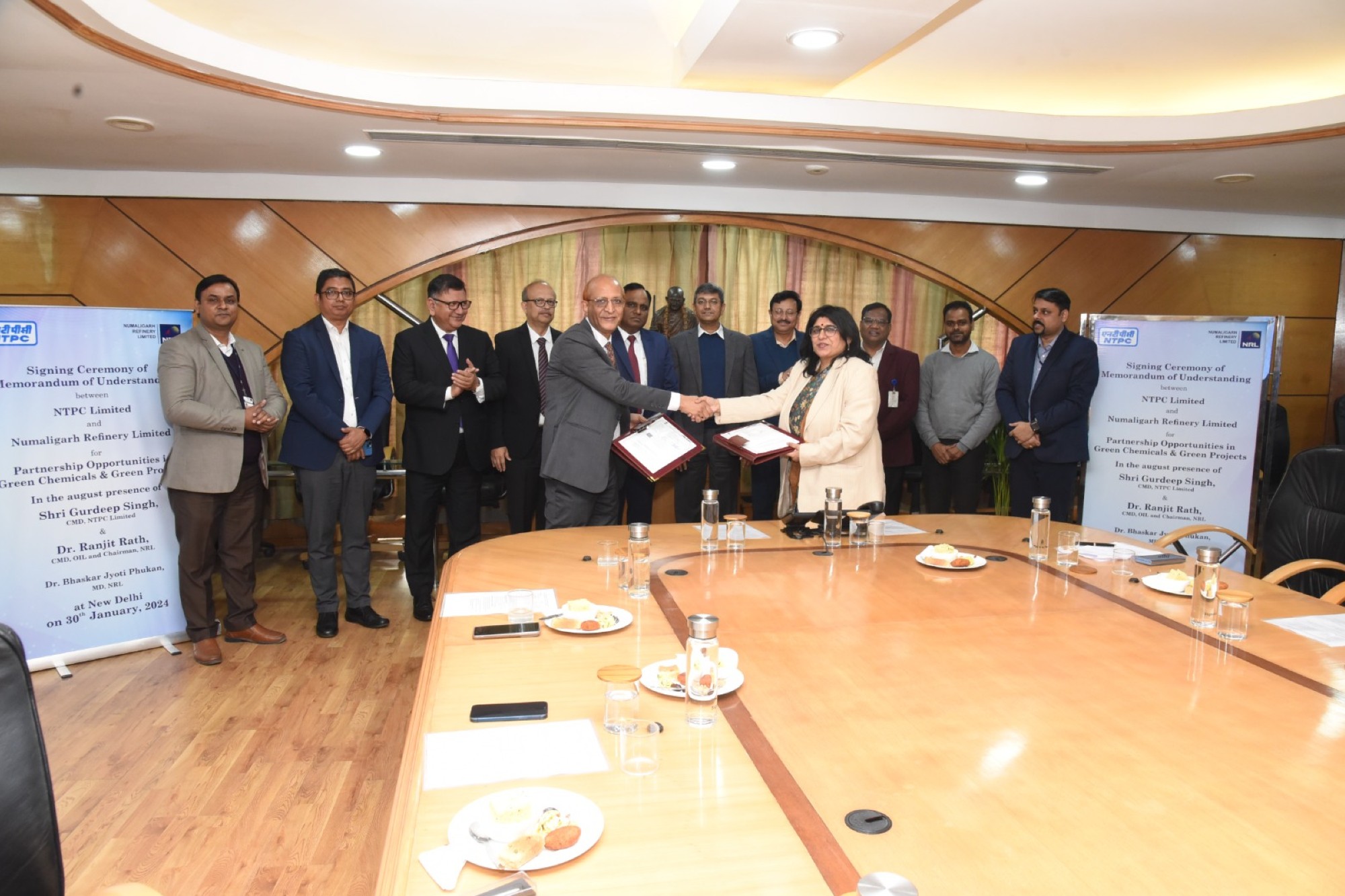 NTPC and NRL partner up for green chemicals & green projects