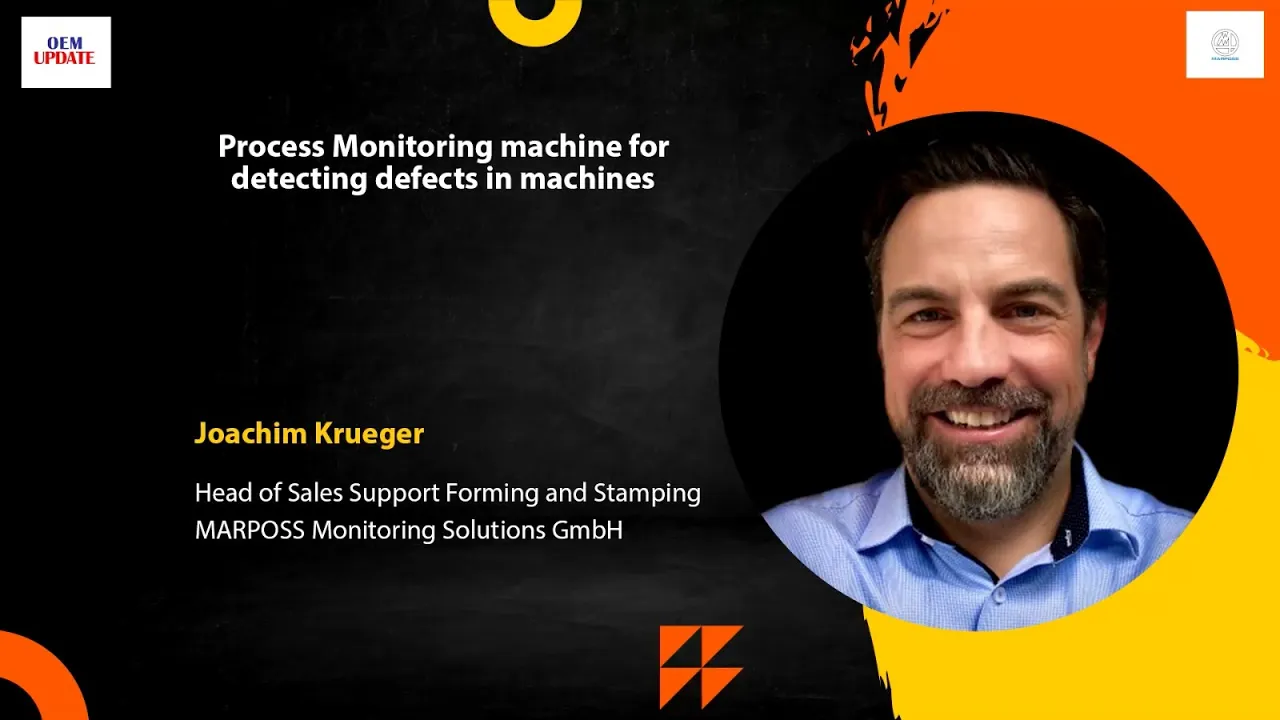 Process Monitoring machine for detecting defects in machines | OEM Update Magazine