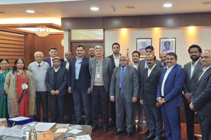 _Dr. Samir V. Kamat, Chairman, DRDO and Dr. S. Christopher, former Chairman, DRDO