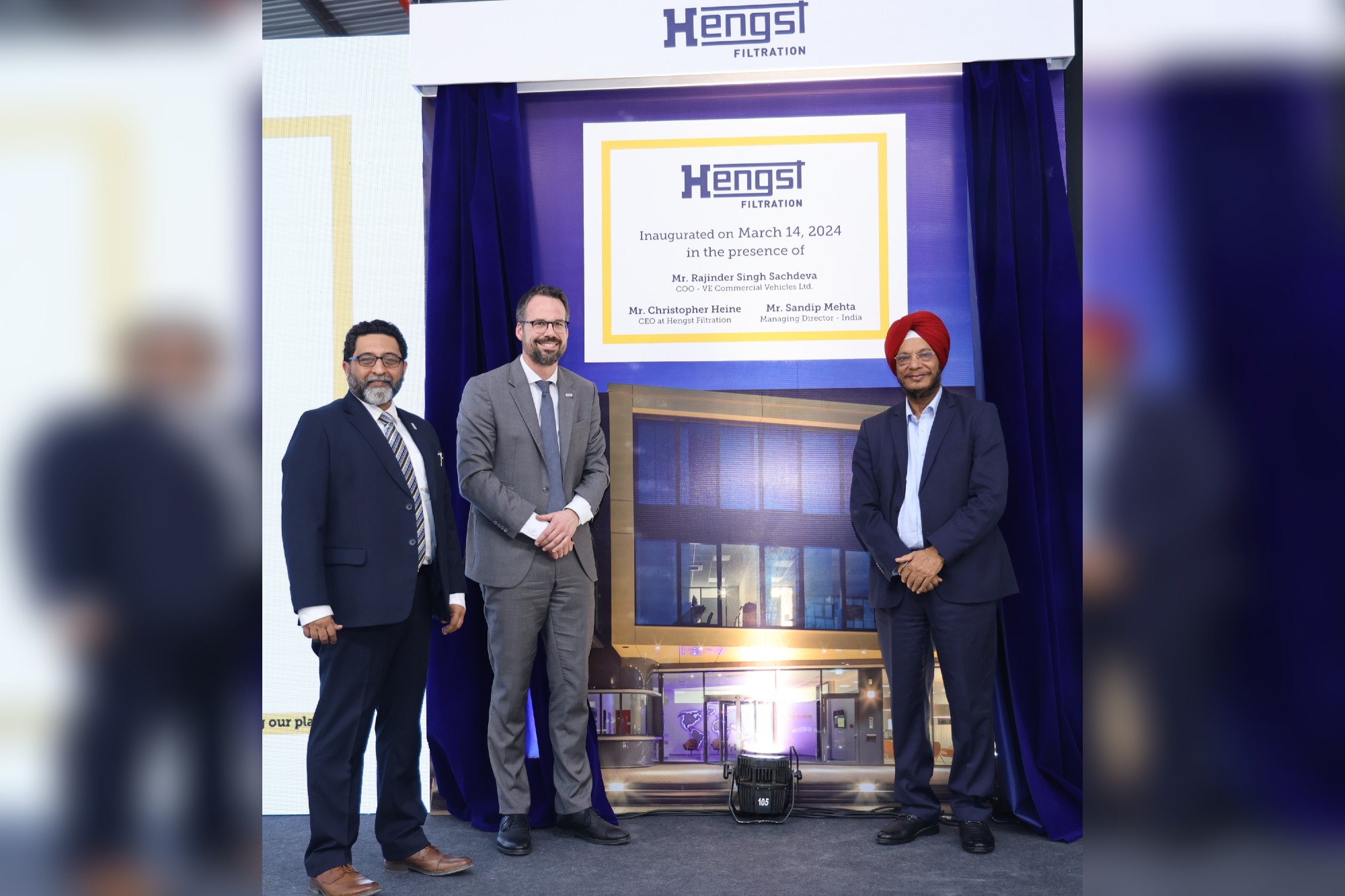 Hengst Filtration unveils state-of-the-art facility in Bengaluru
