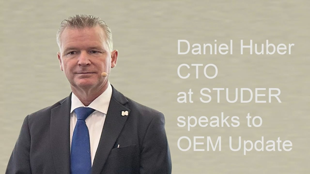 Daniel Huber, CTO at STUDER Speaks to OEM Update