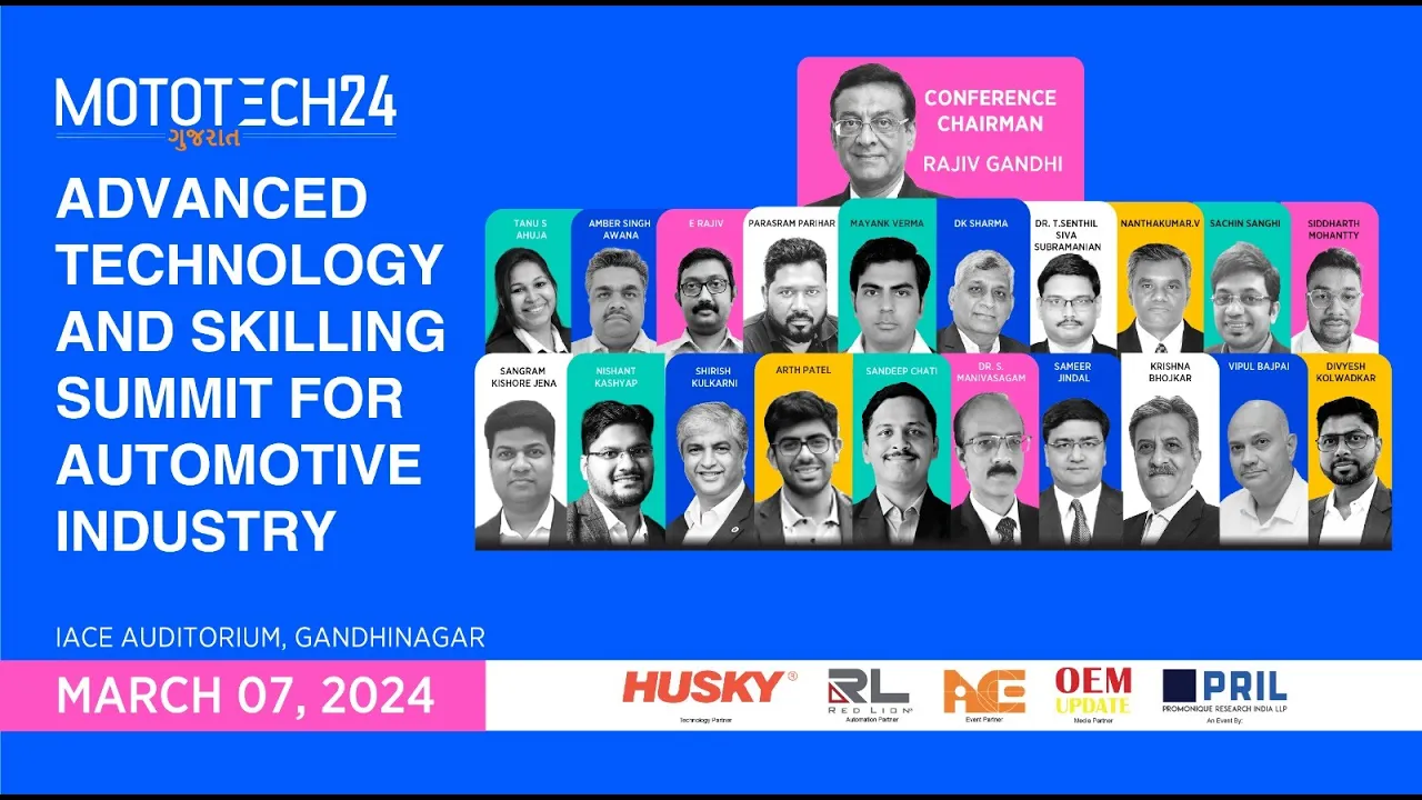 ADVANCED TECHNOLOGY AND SKILLING SUMMIT FOR AUTOMOTIVE INDUSTRY | MOTOTECH INDIA 2024