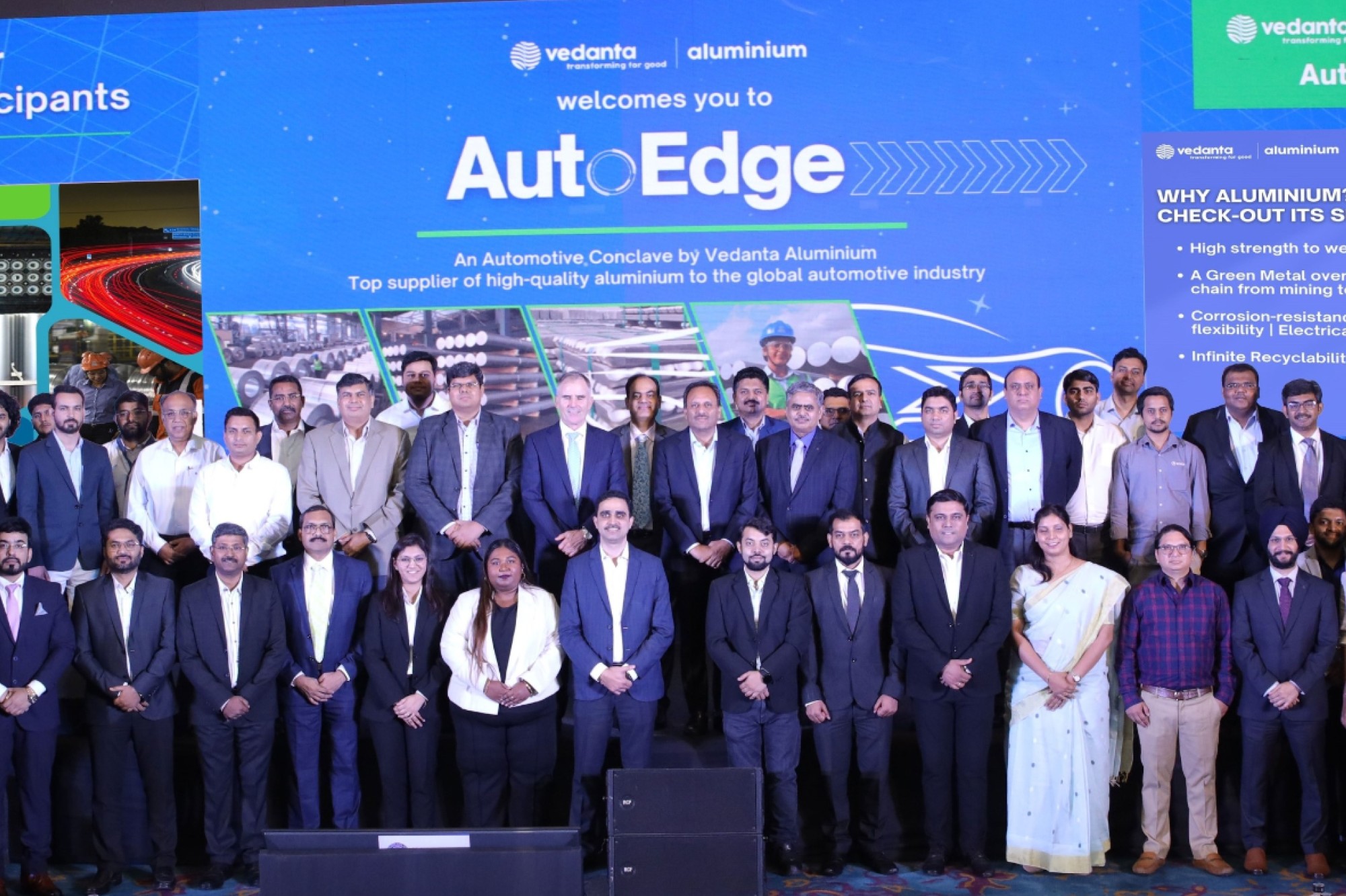 Vedanta Aluminium sets high standards in the automotive industry and sustainability