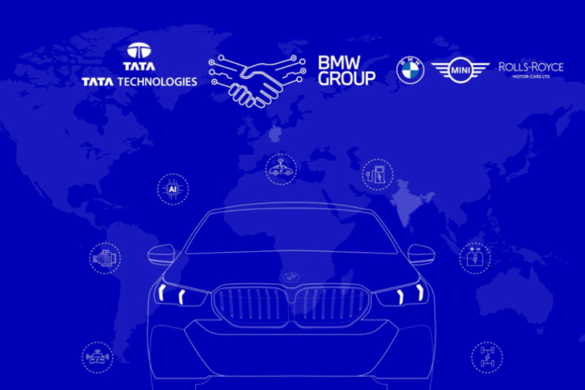 BMW and Tata to collaborate for the development of auto software 