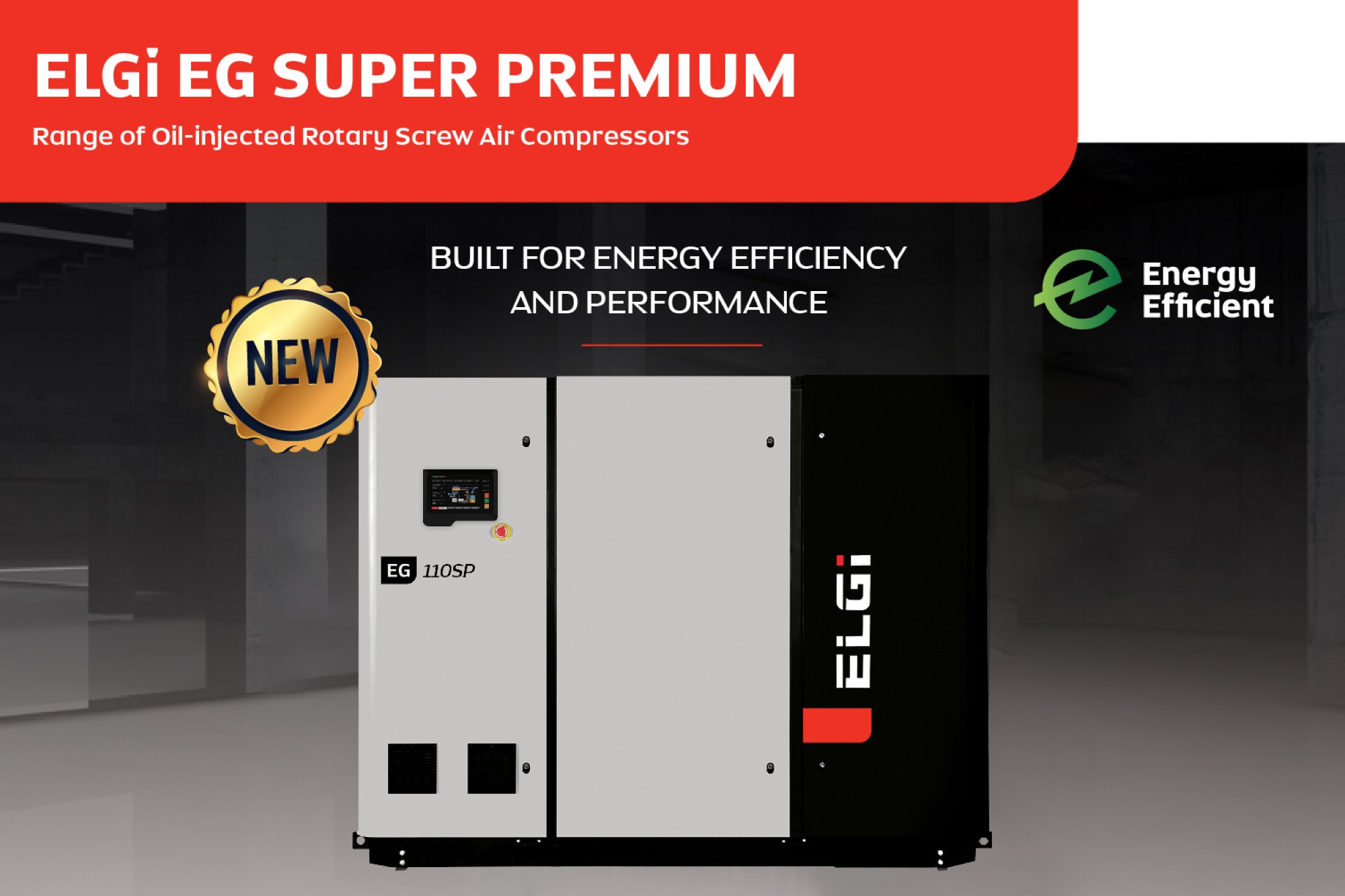 ElGi introduces the EG SP unit to transform oil-lubricated screw air compressors