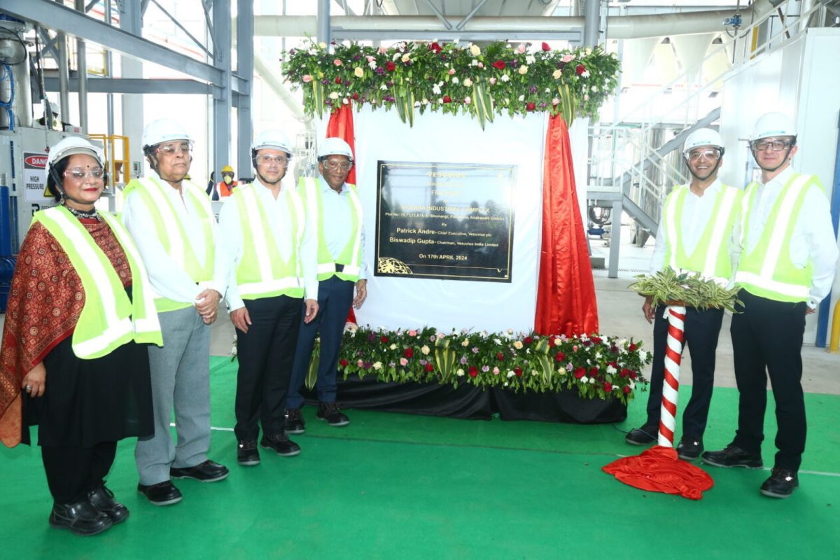 Vesuvius expands its presence in India with a cutting-edge flux manufacturing facility