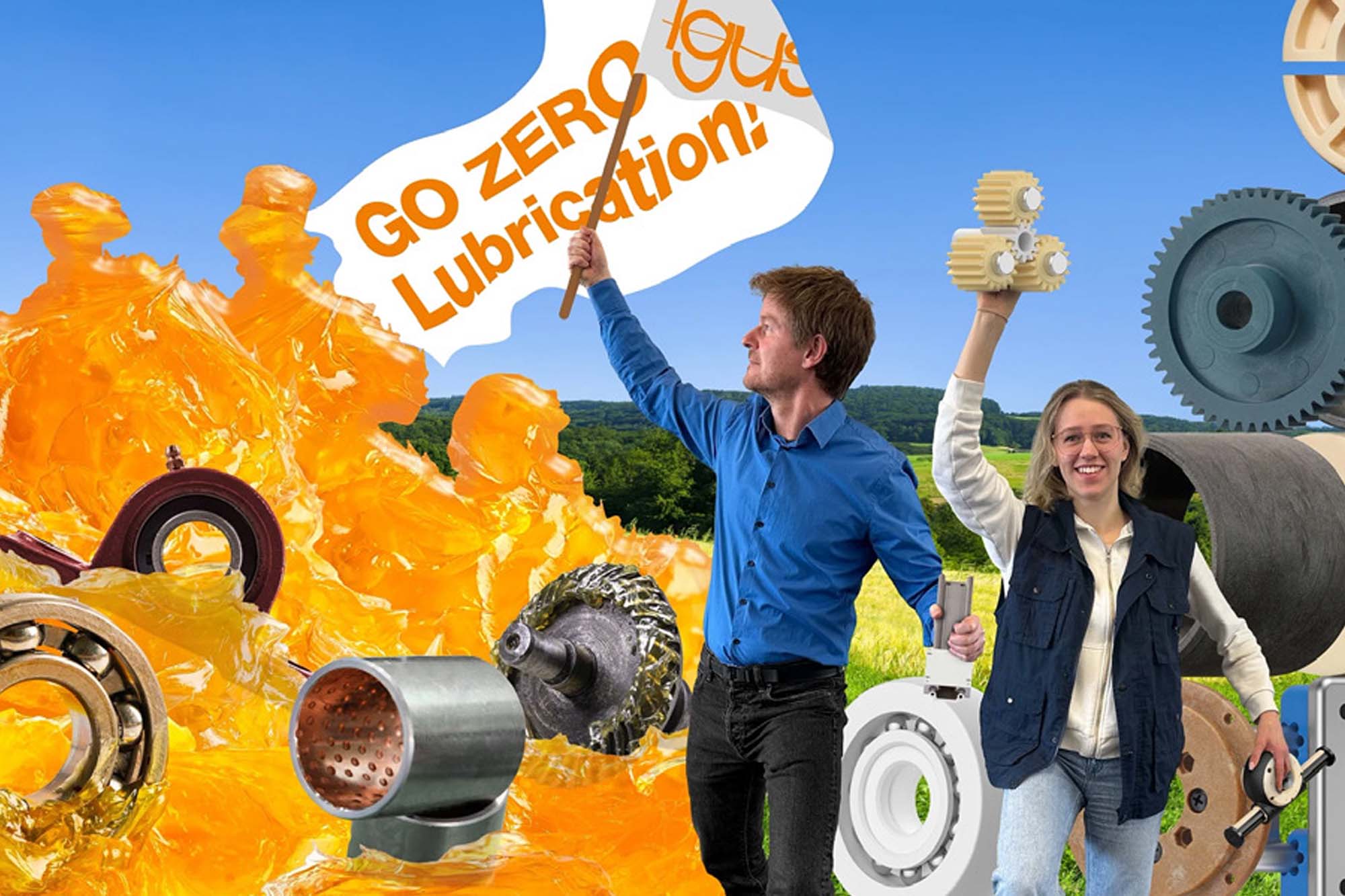 Go zero lubrication in the industry with lubrication-free plastics
