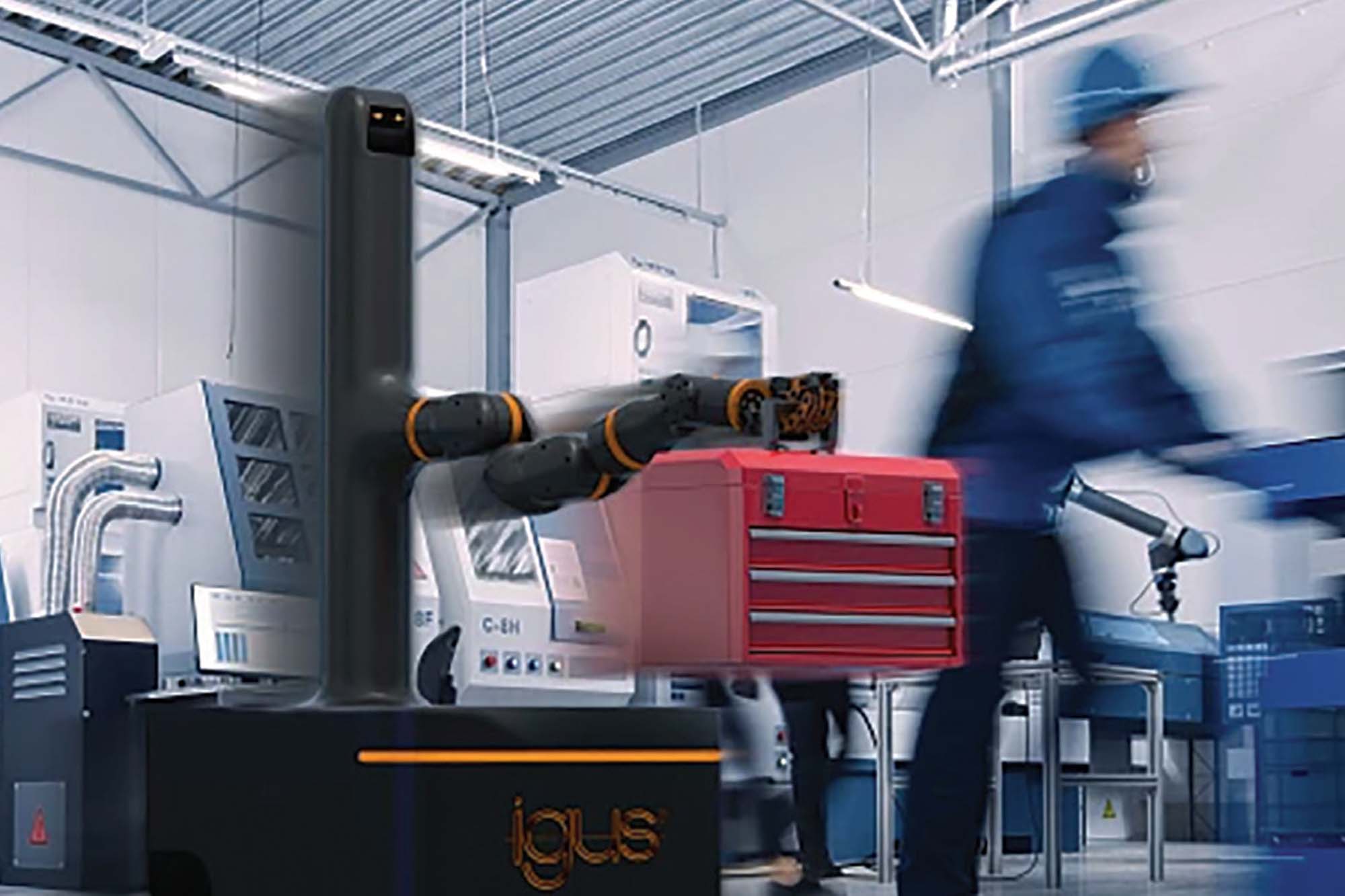 Mobile robots from igus reduce costs for SMEs
