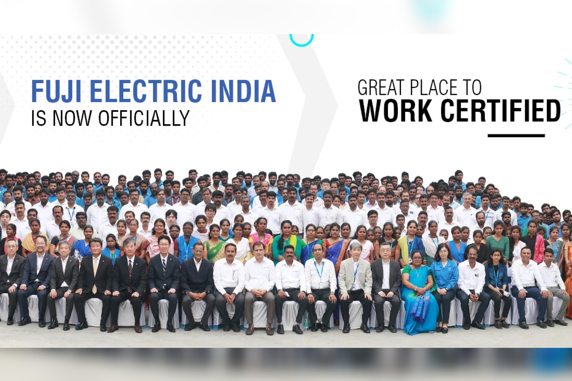 Fuji Electric India is named a great place to work in 2024