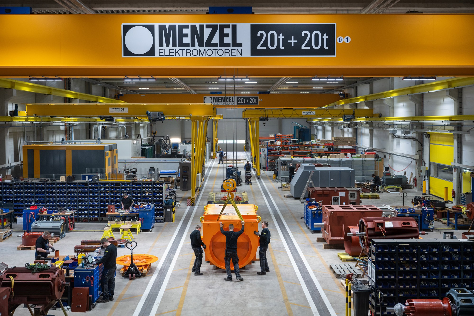 Menzel inaugurates new headquarters and motor plant