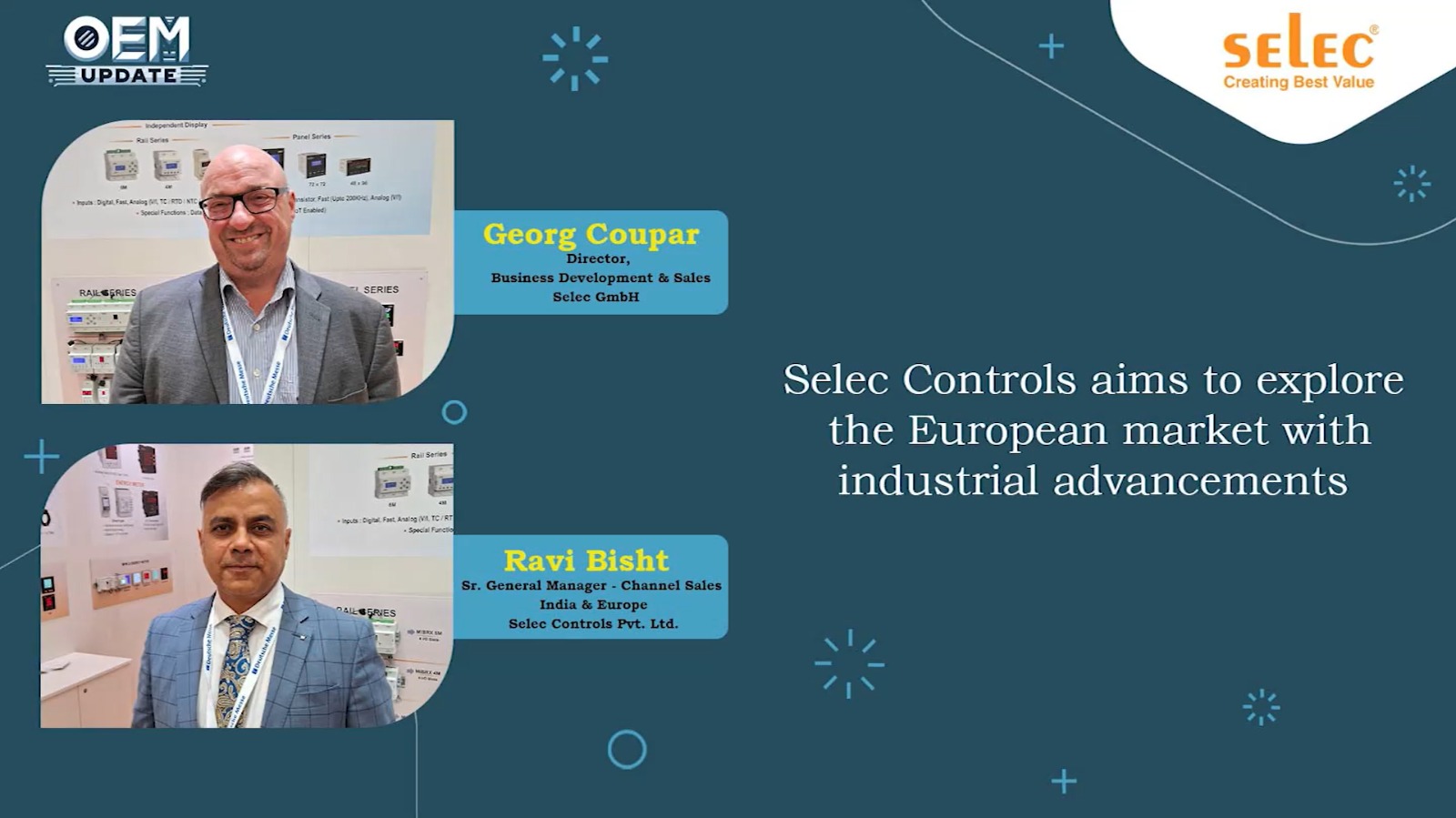 Selec Controls aims to explore the European market with industrial advancement | OEM Update Magazine
