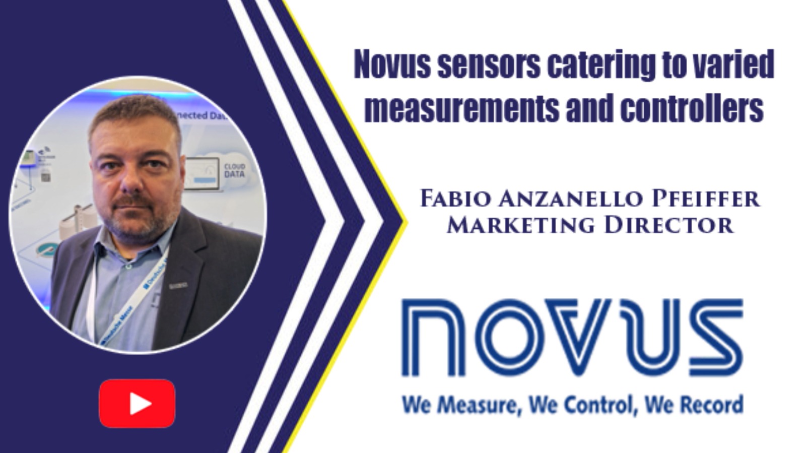 Novus sensors catering to varied measurements and controllers | Hannover Messe | OEM Update Magazine