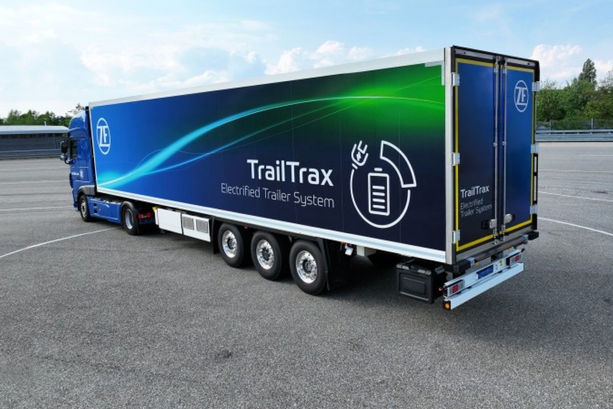 ZF introduces electrified trailers concept to reduce carbon emissions