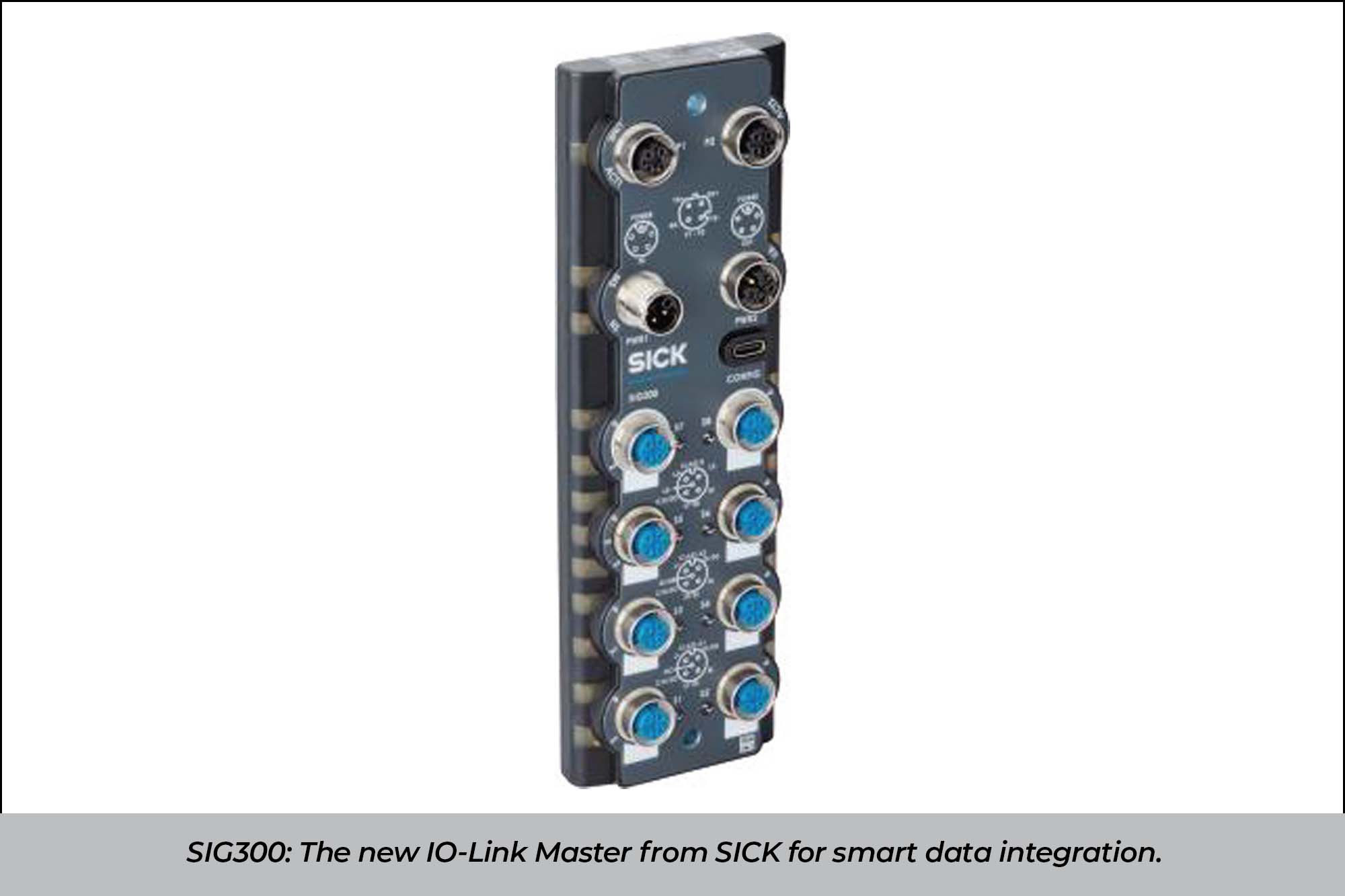 SIG300 IO-Link Master, a versatile door opener for intelligent automation
