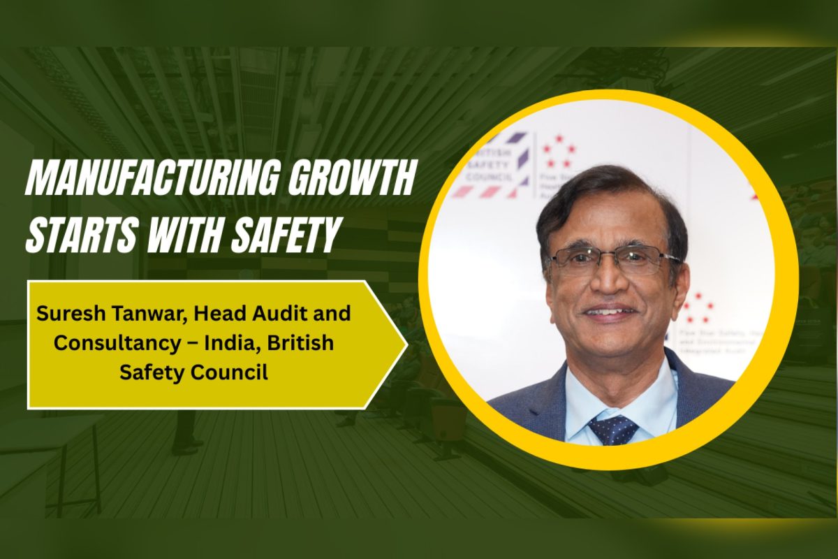 Manufacturing growth starts with safety