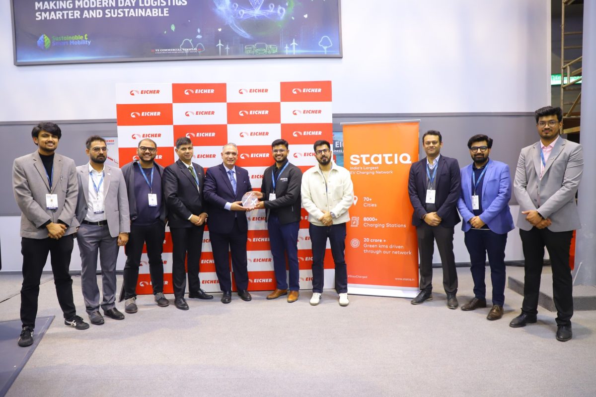 VECV and Statiq collaborate on EV charging station