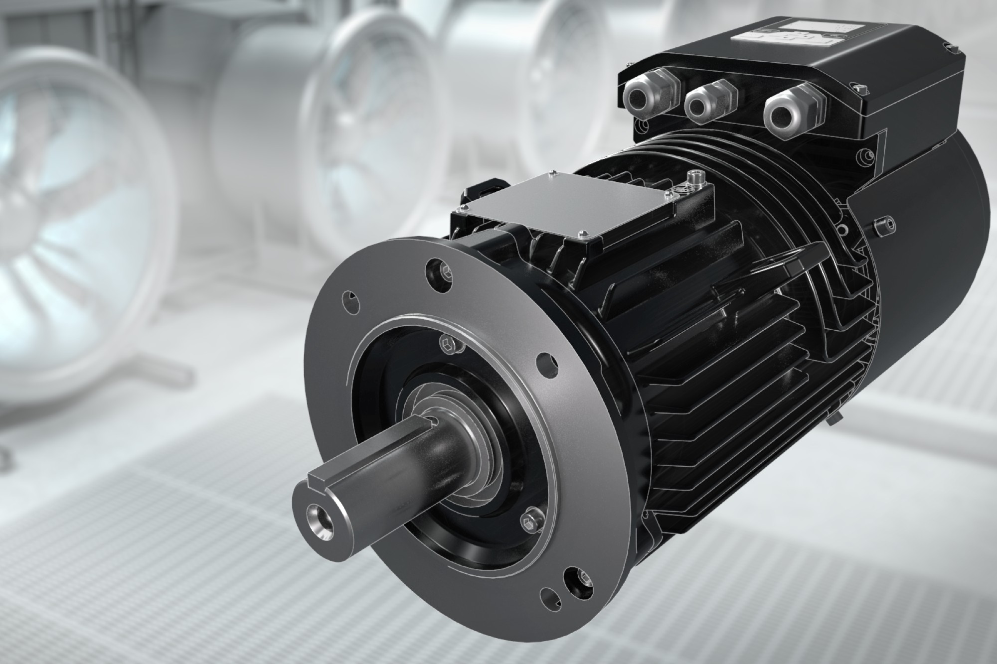 ABB LV Titanium motor sets new efficiency standard