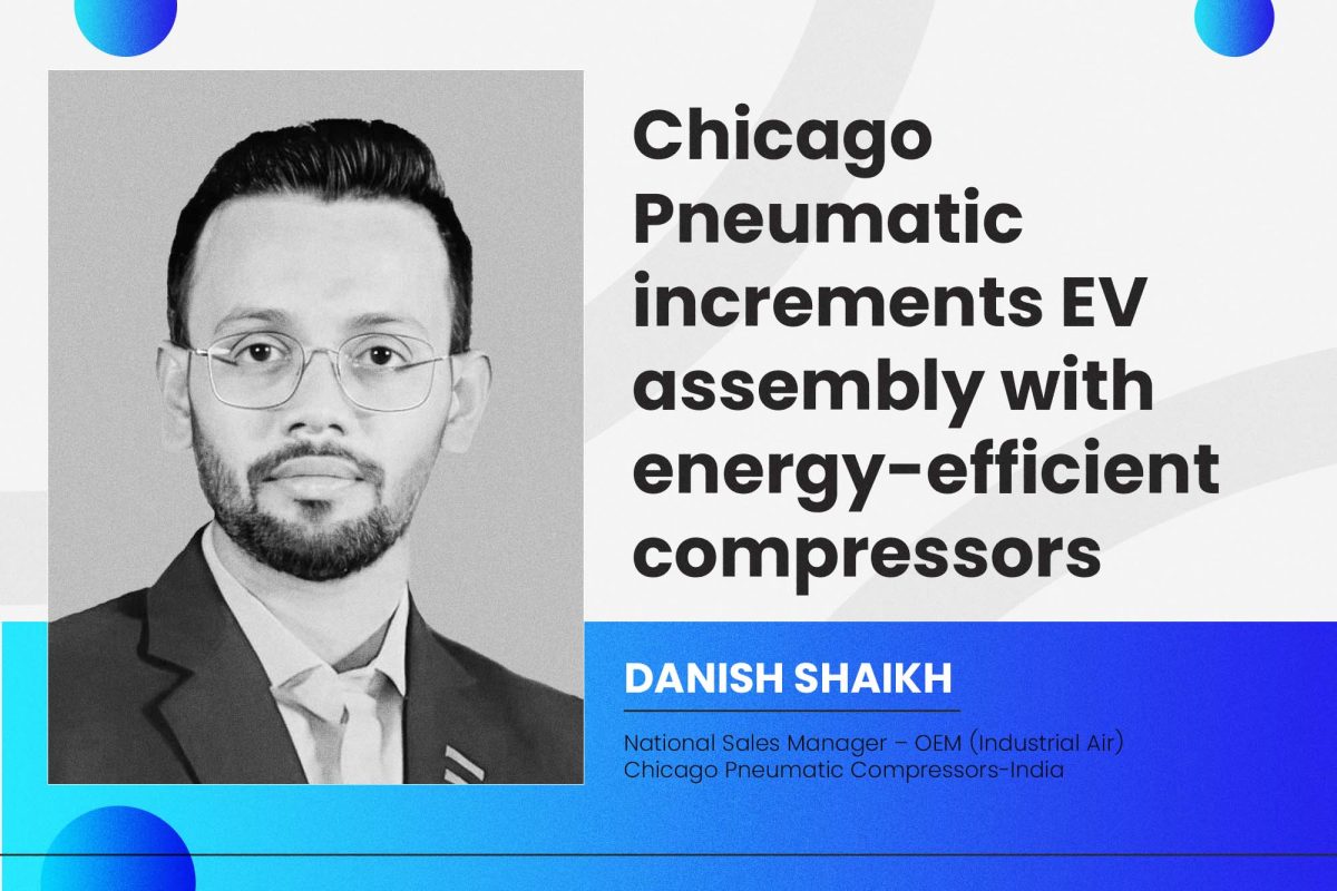 Chicago Pneumatic increments EV assembly with energy-efficient compressors
