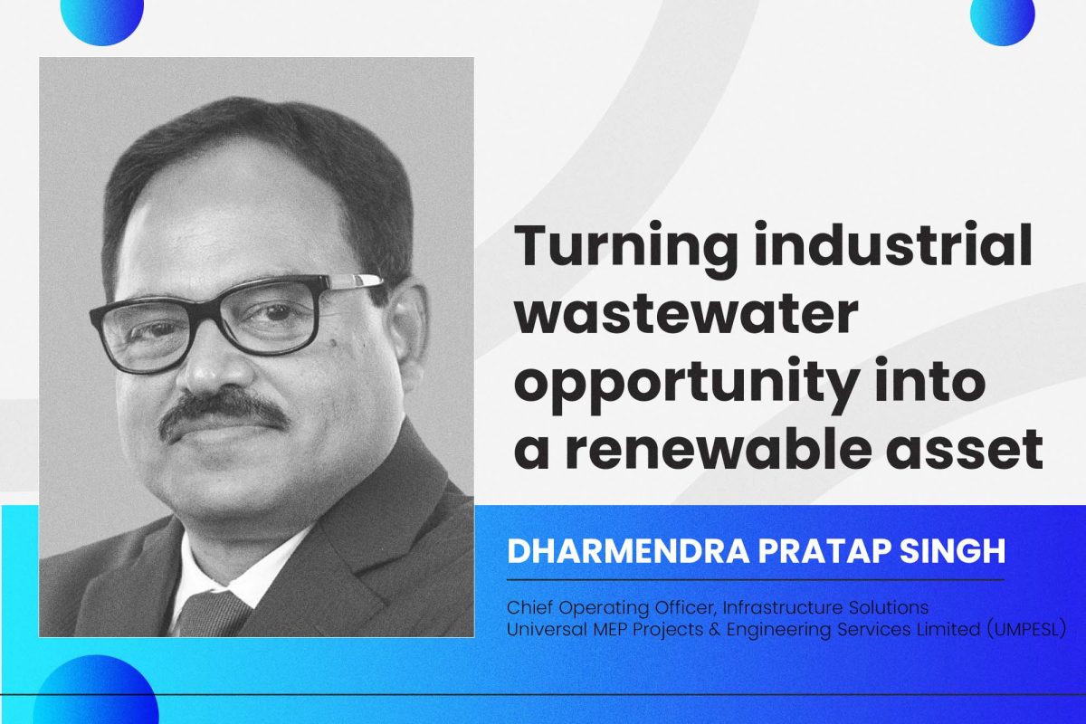 Turning industrial wastewater opportunity into a renewable asset