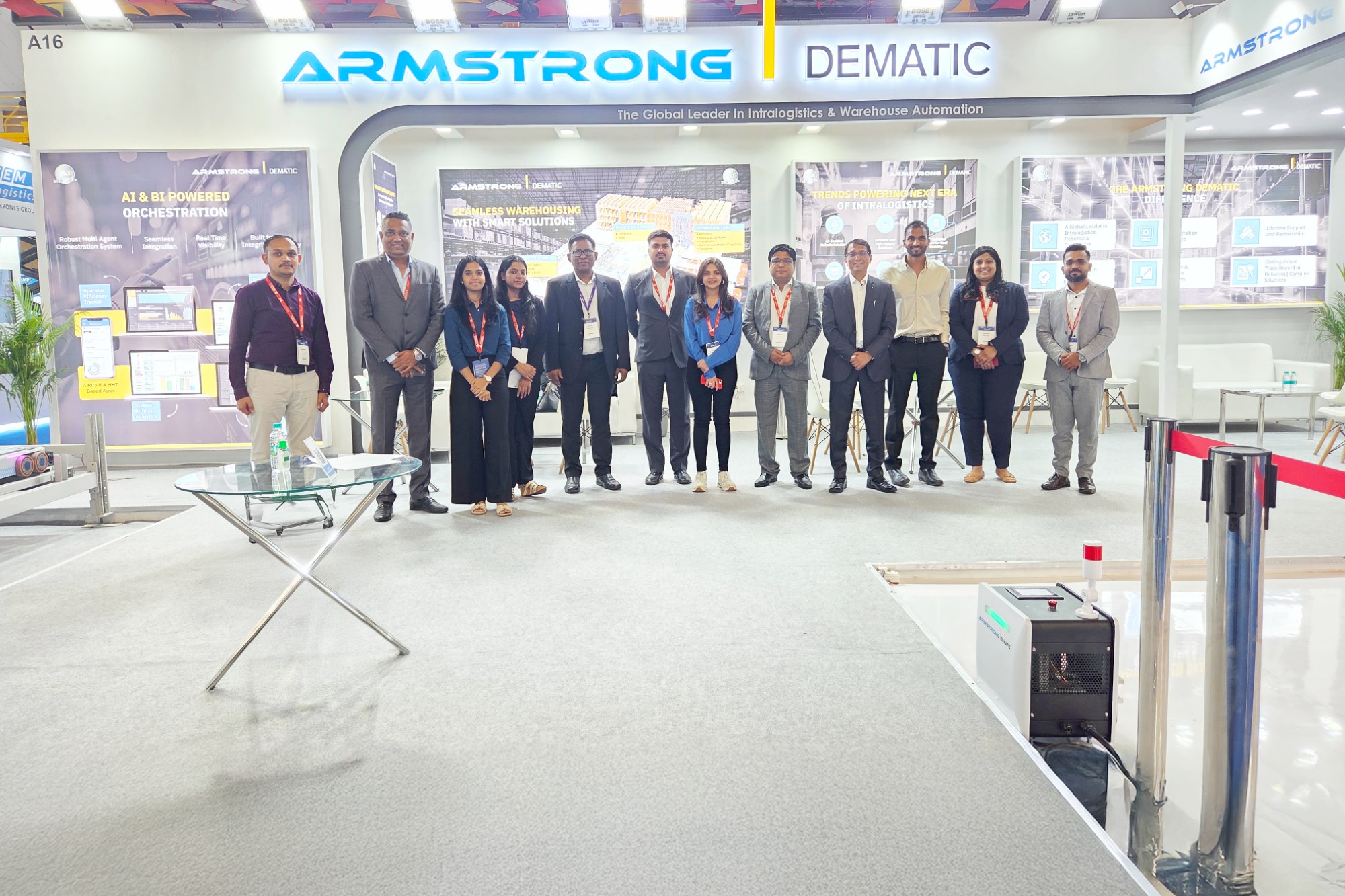 Armstrong Dematic unveils warehouse automation solution at India Warehousing Show 2025