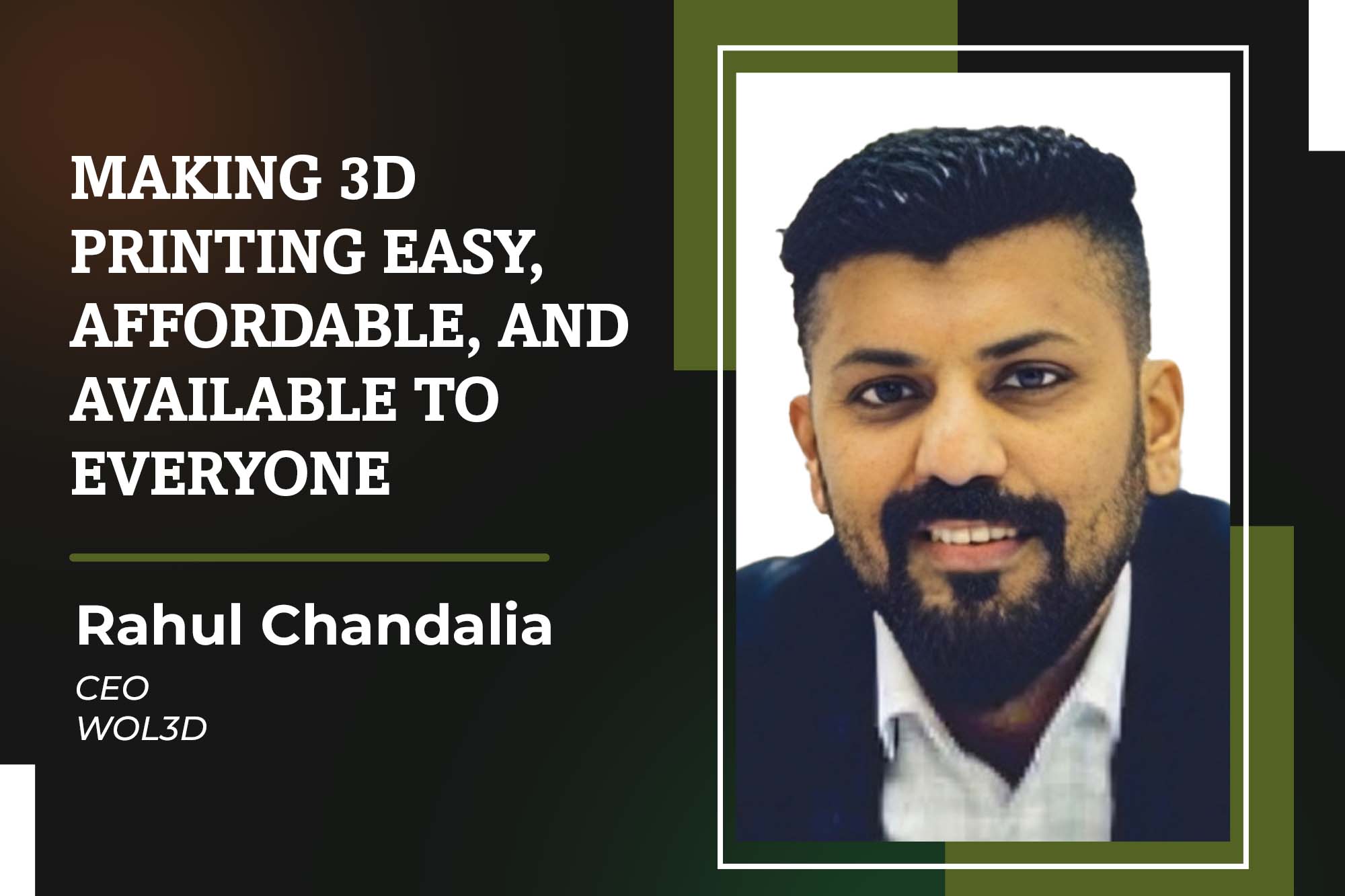 Making 3D printing easy, affordable, and available to everyone
