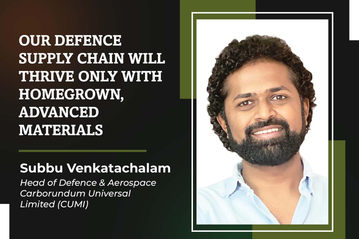 Our defence supply chain will thrive only with homegrown, advanced materials