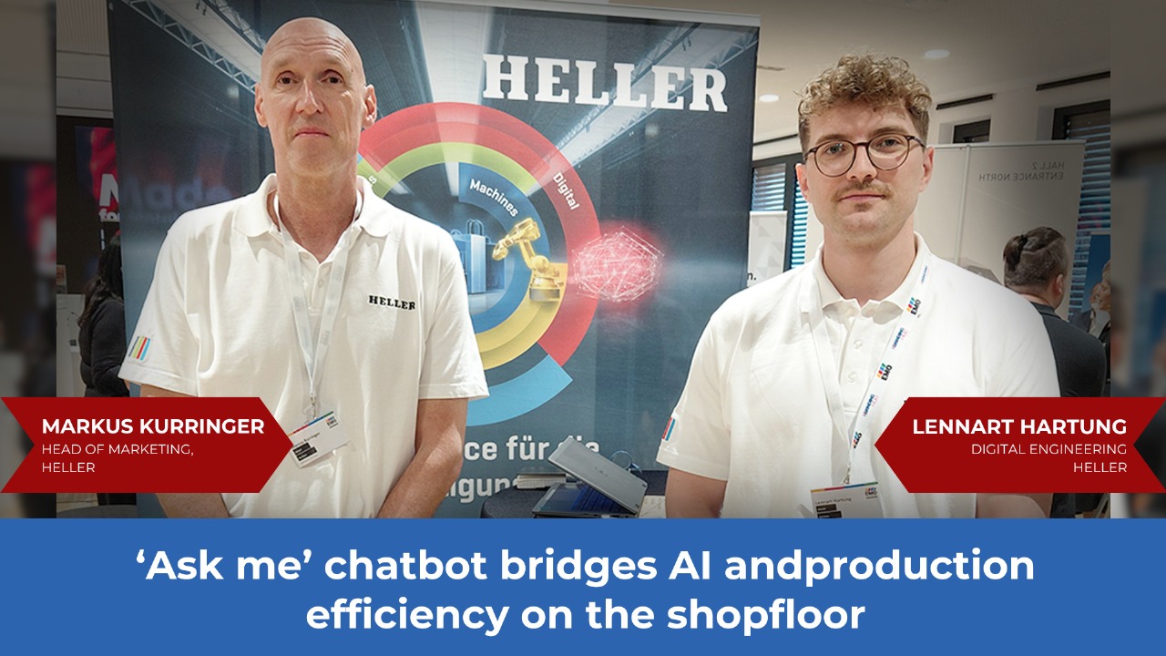 ‘Ask me’ chatbot bridges AI and production efficiency on the shopfloor