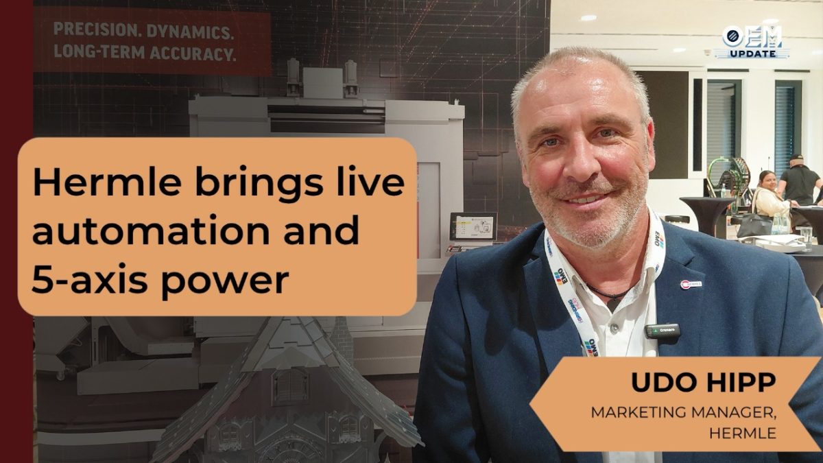 Hermle brings live automation and 5-axis power