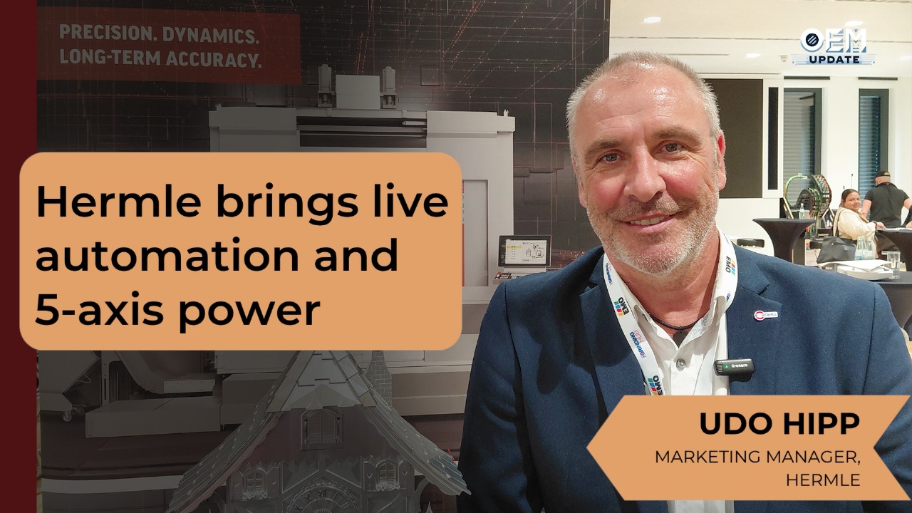 Hermle brings live automation and 5-axis power