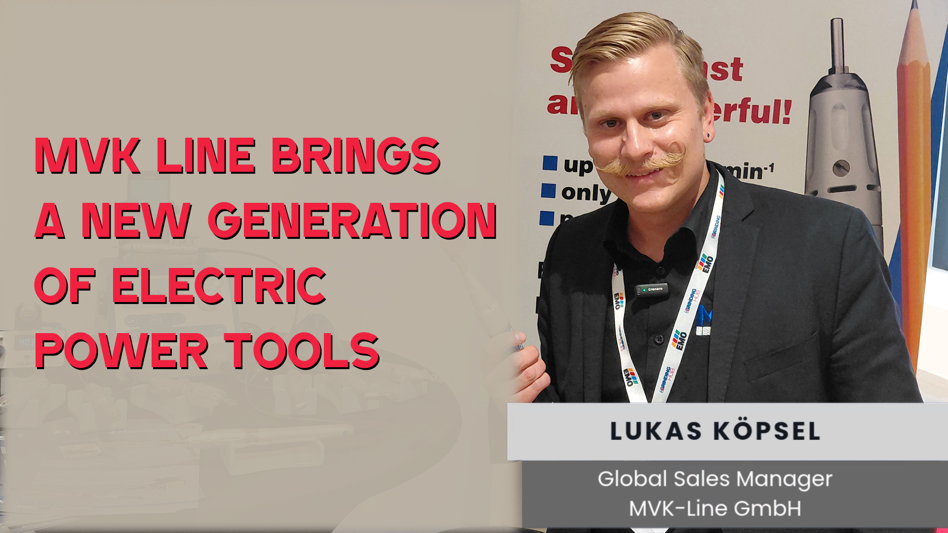MVK Line brings a new generation of electric power tools