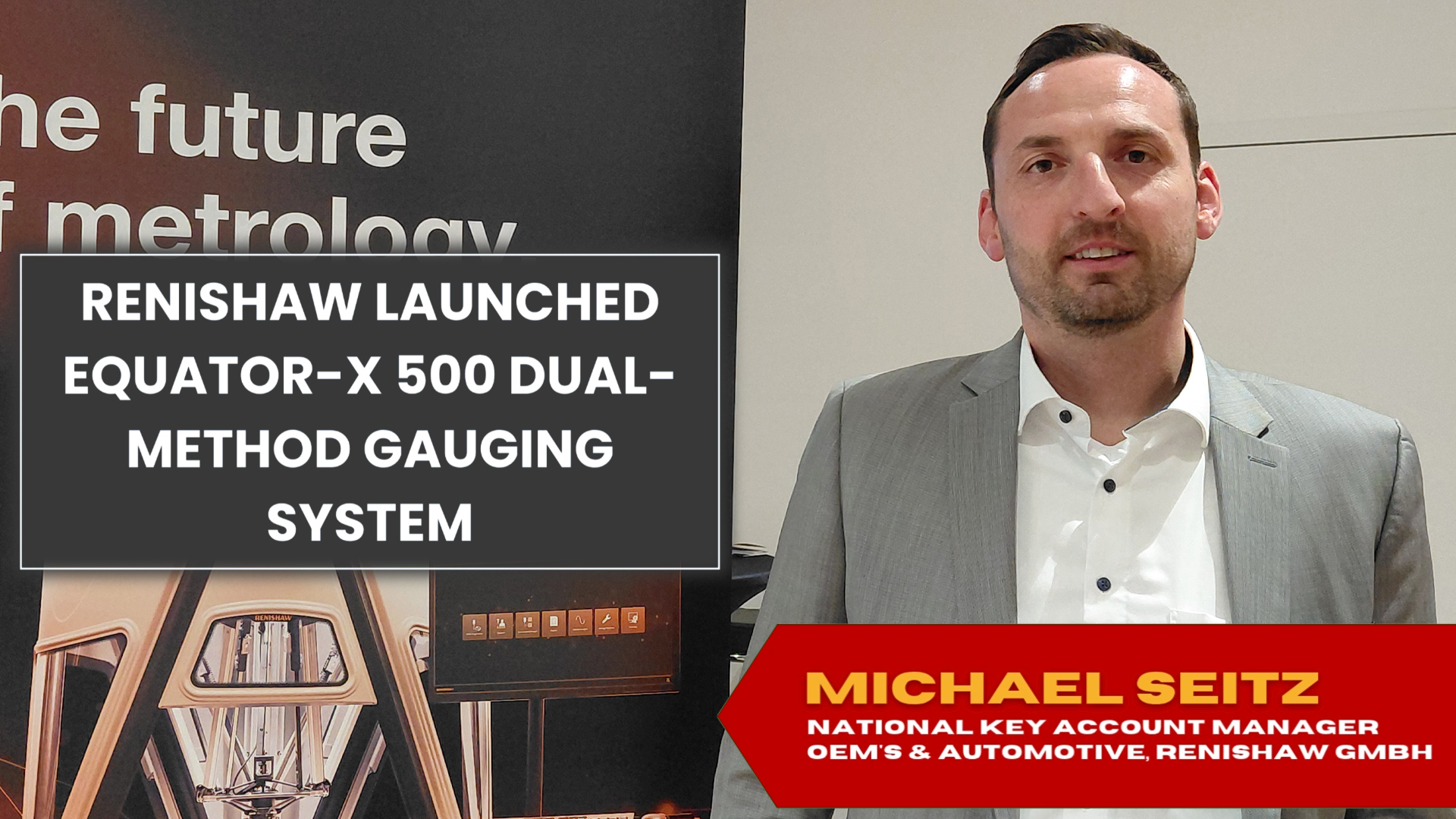 ​R​enishaw launched Equator-X 500 ​dual-method gauging system