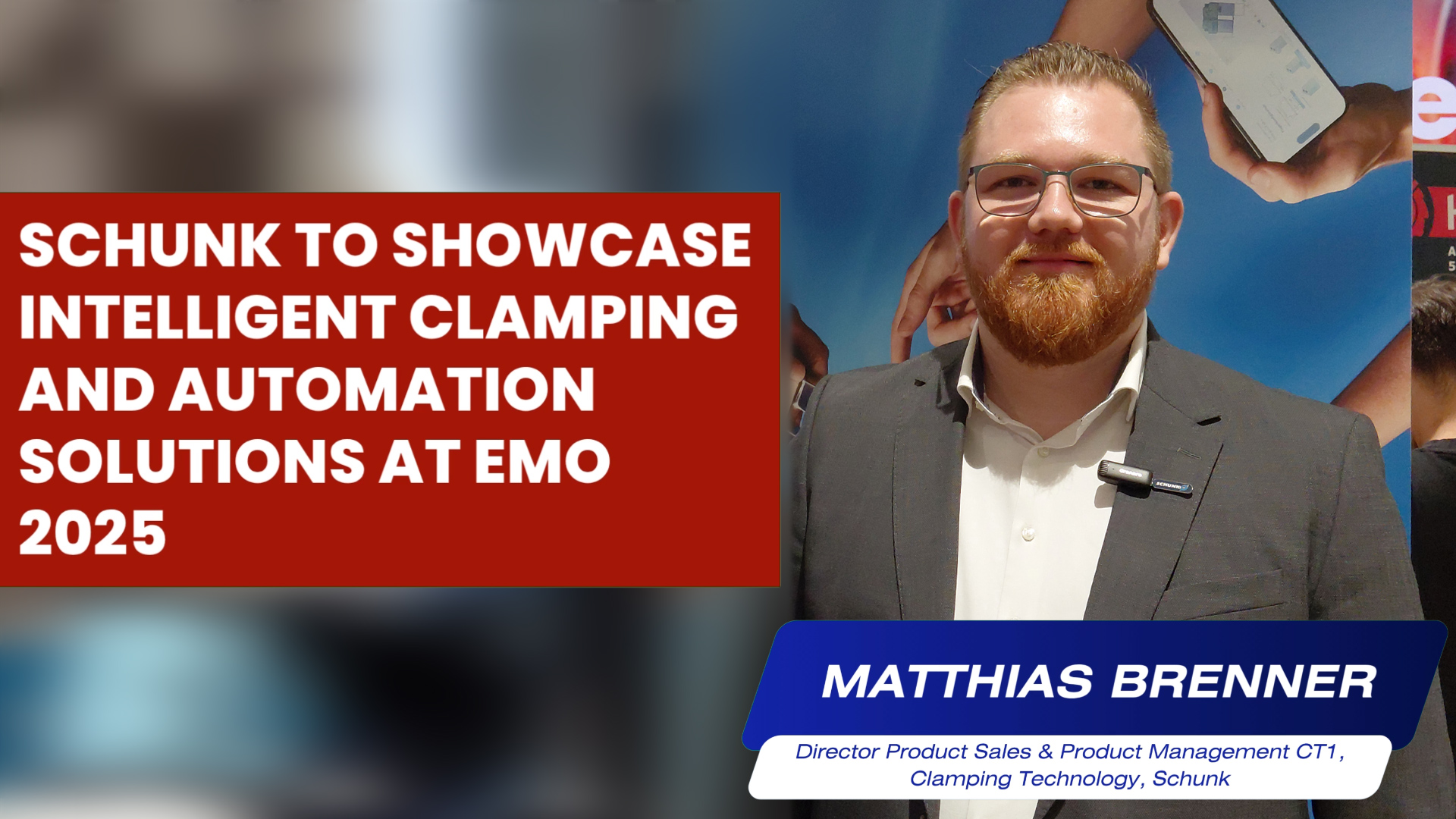 SCHUNK to showcase intelligent clamping and automation solutions at EMO 2025