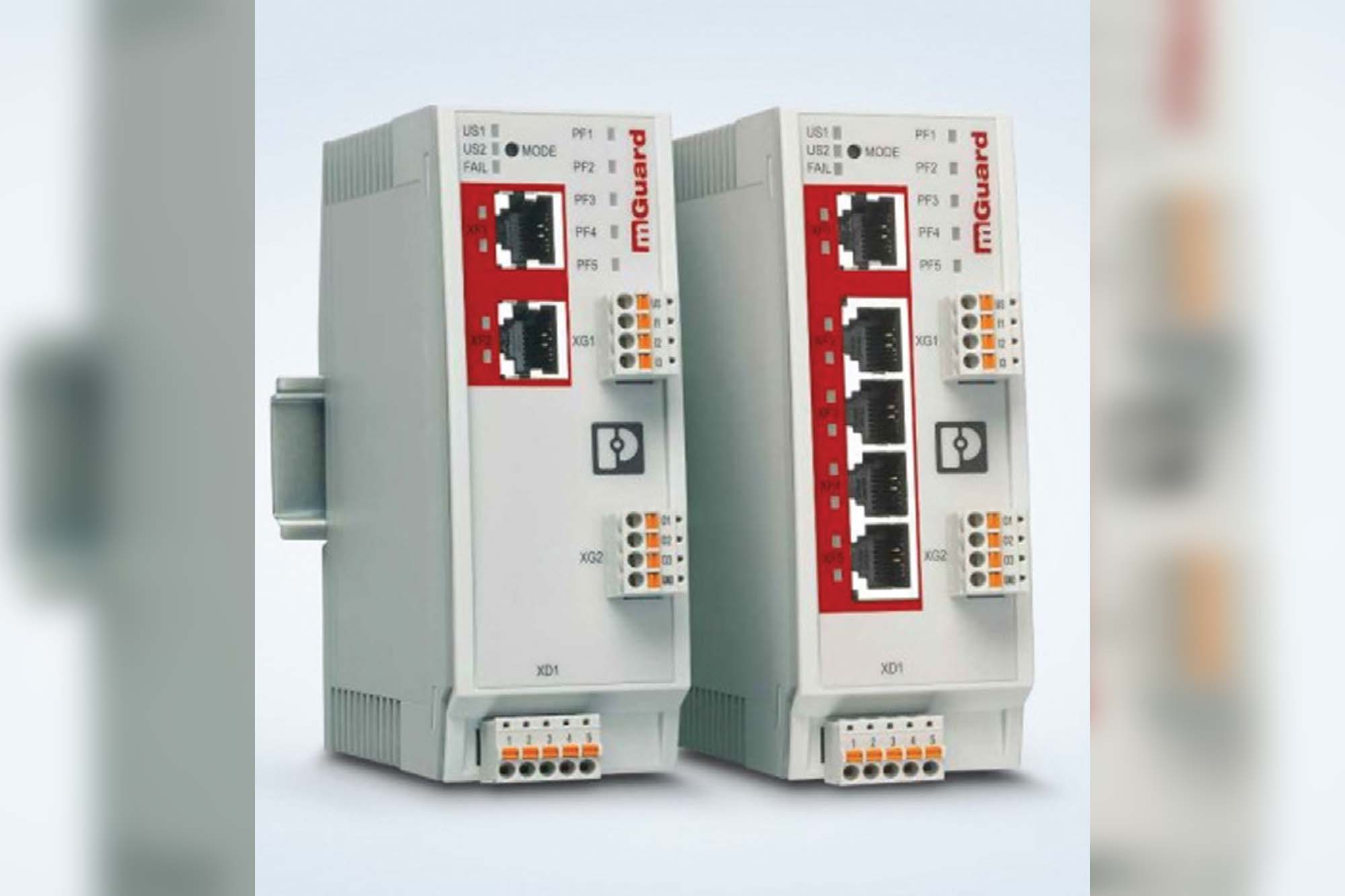 Industrial routers for remote maintenance and cybersecurity