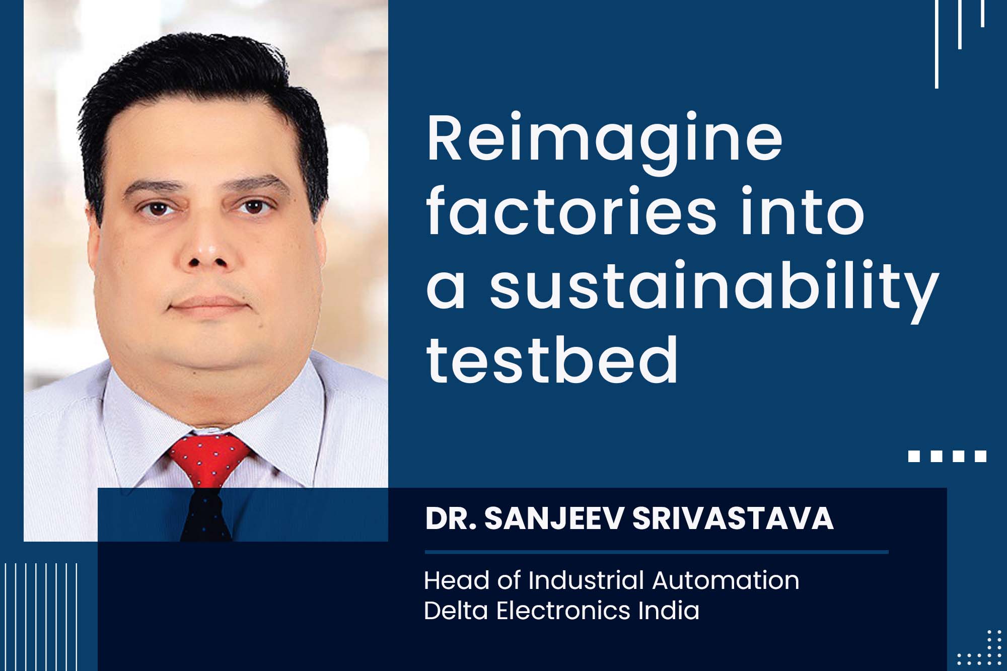 Reimagine factories into a sustainability testbed