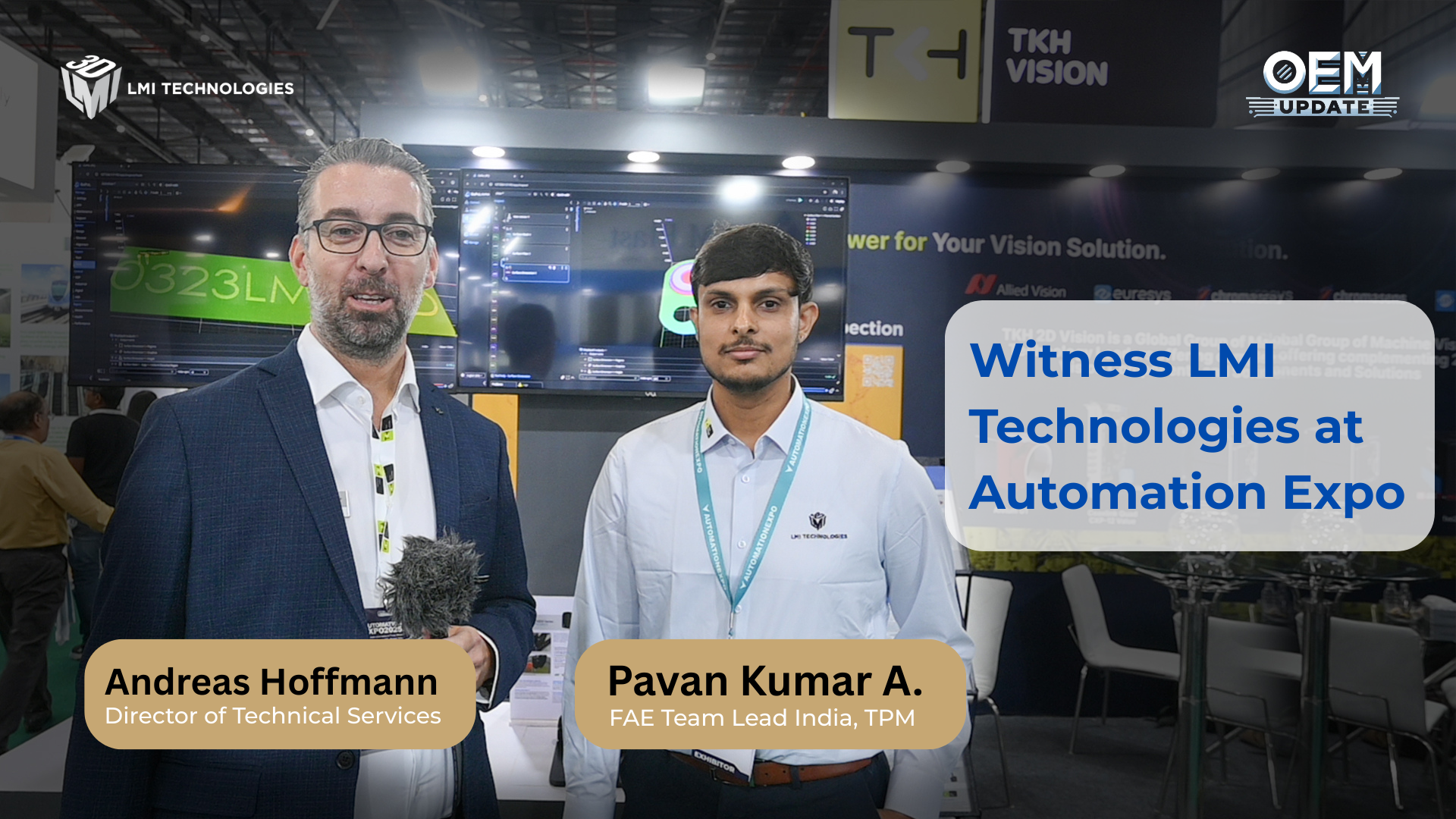 LMI Technologies showcases 3D Metrology and Industry 5.0 readiness at Automation Expo