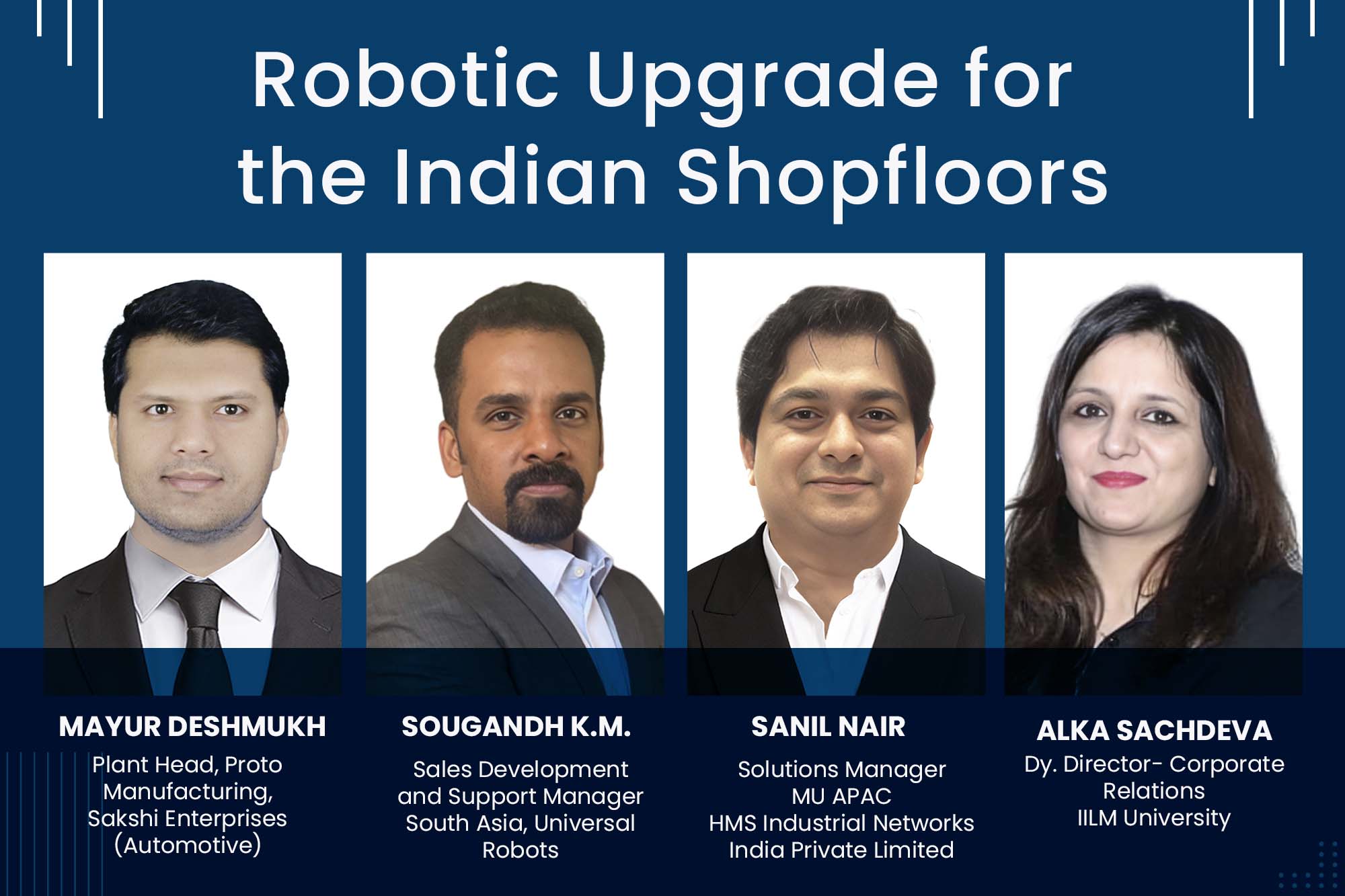 Robotic upgrade for the Indian shopfloors