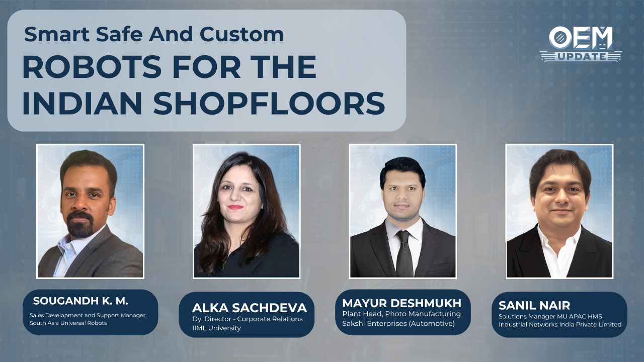 Smart, Safe, and Custom Robots for the Indian Shopfloors – Panel Discussion