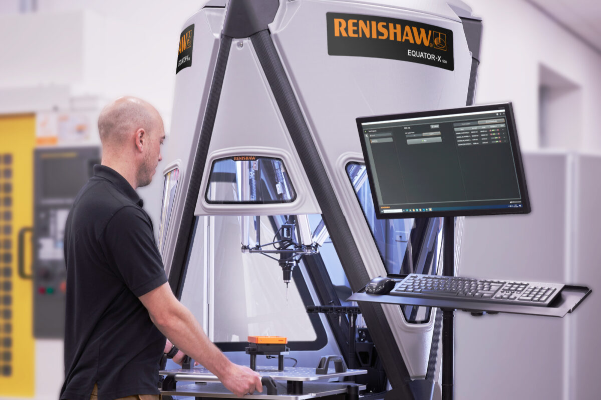 Renishaw introduces the innovative Equator–XTM 500 dual-method gauging system