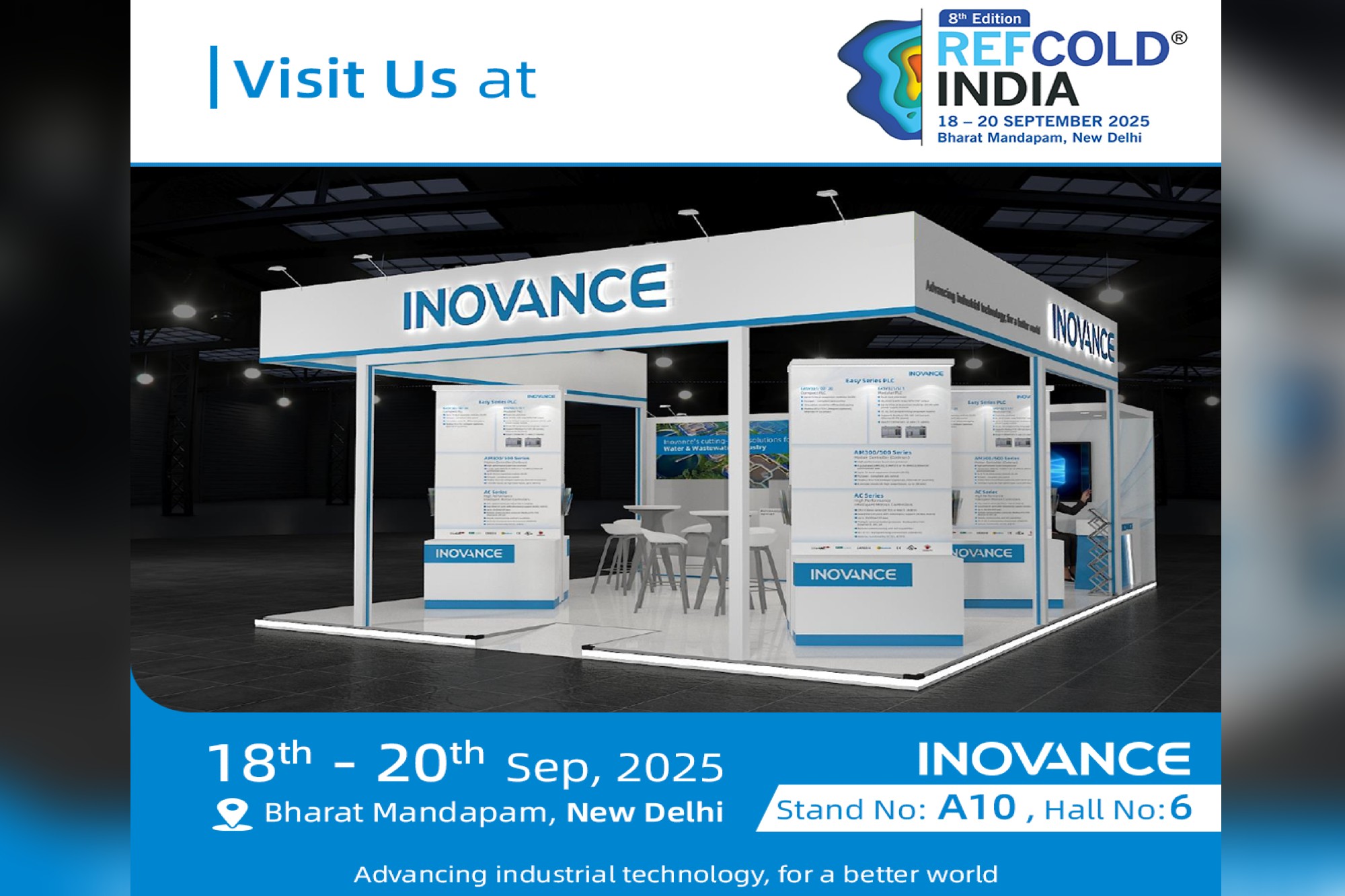 Inovance India brings cutting-edge industrial automation to Refcold Expo 2025