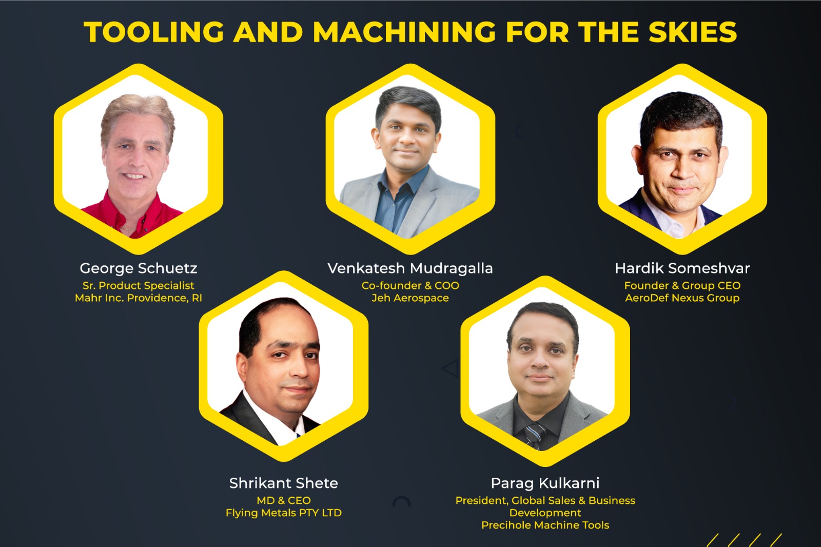 Tooling and Machining for the Skies