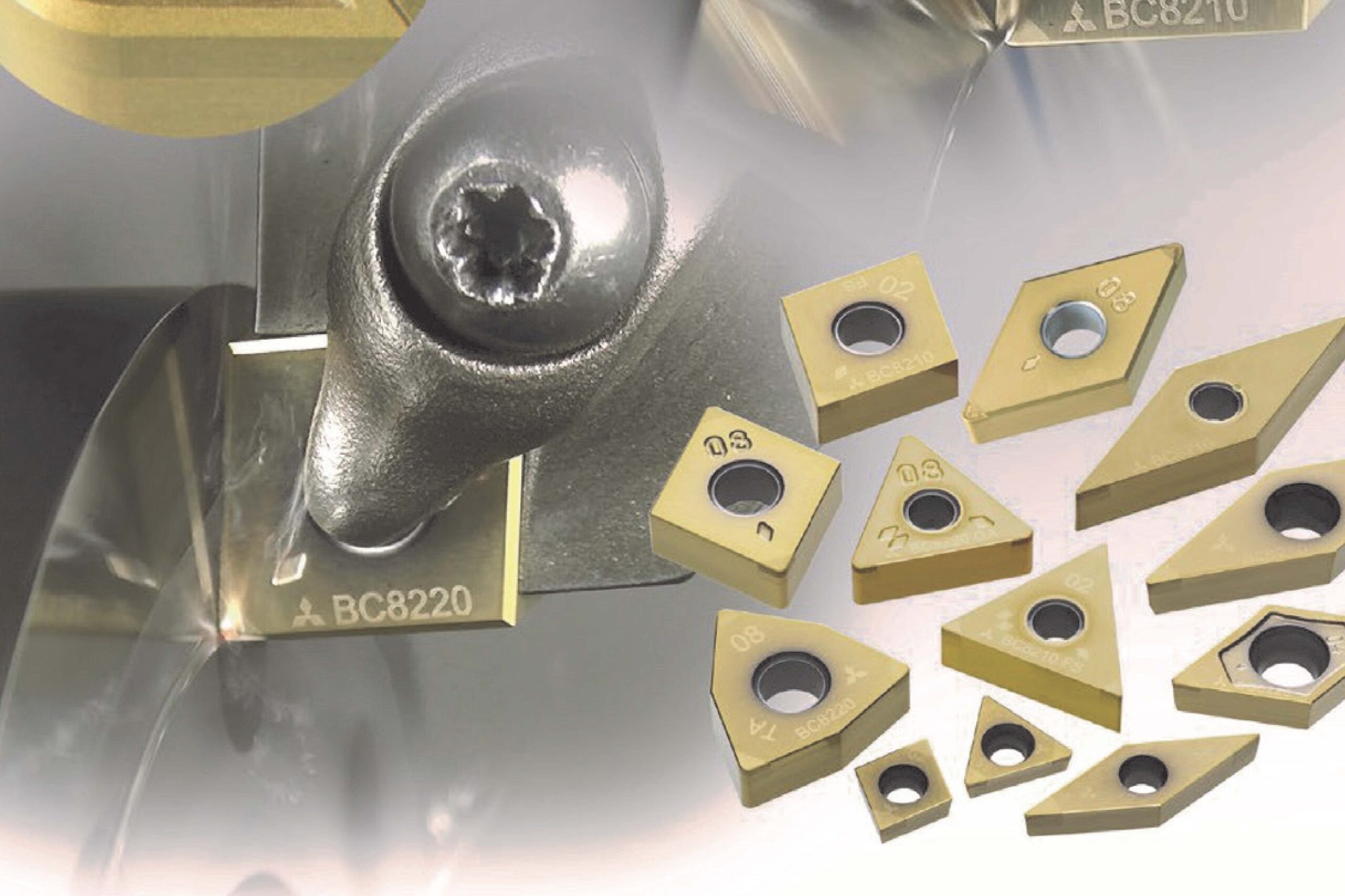 Advanced CBN grades for efficient turning of hardened steel