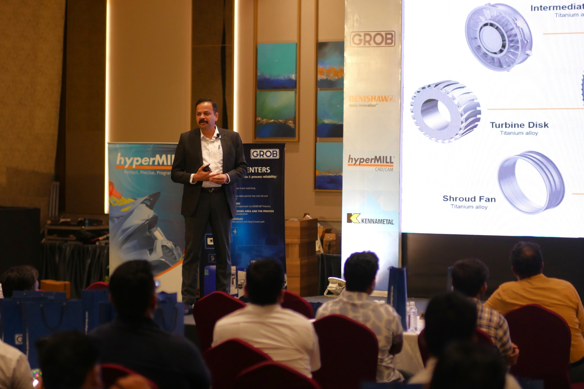 GROB, Kennametal, Renishaw, and OPEN MIND host successful technology evening in Pune